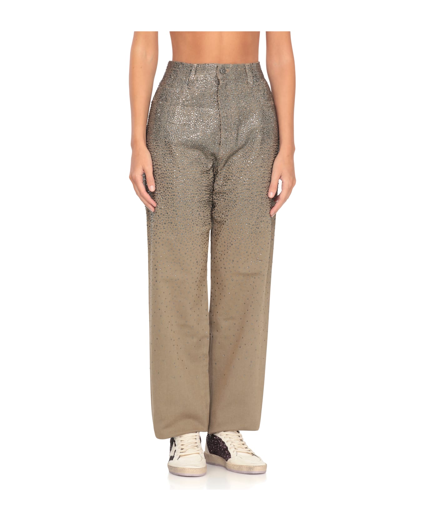 Golden Goose Kim Pants - Brown