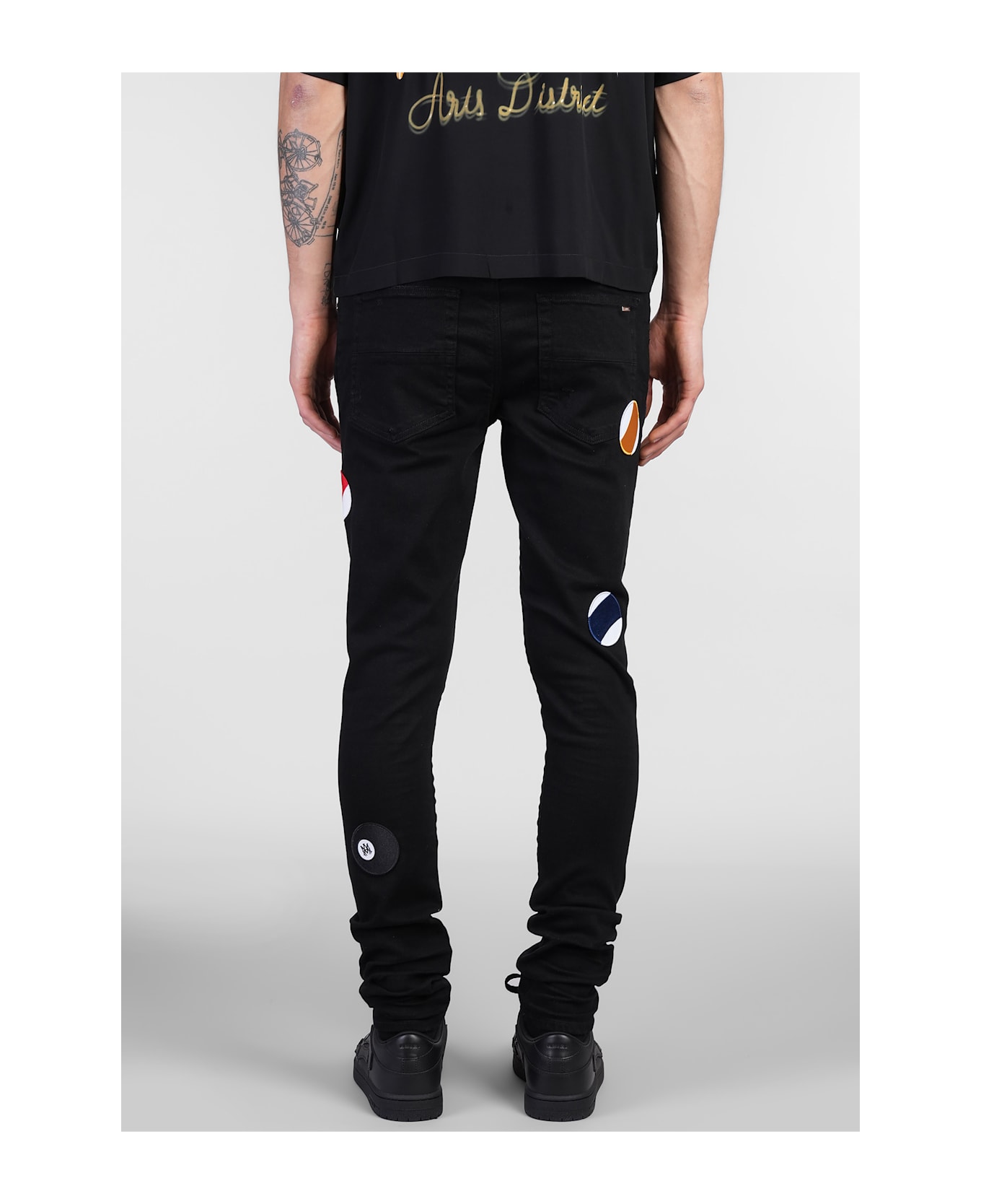 AMIRI Jeans In Black Denim - black