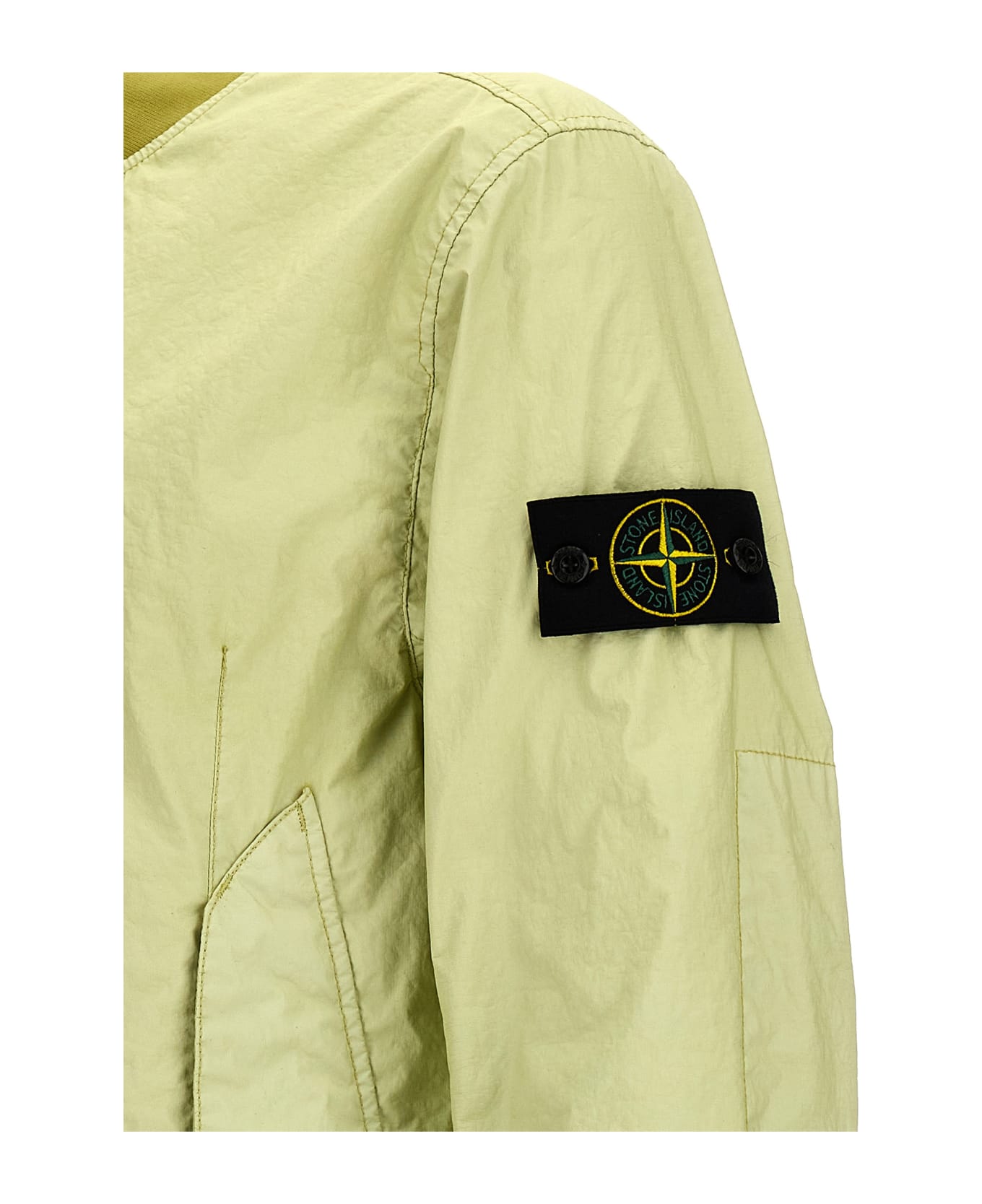 Stone Island 'membrana 3l Tc' Bomber Jacket - Green