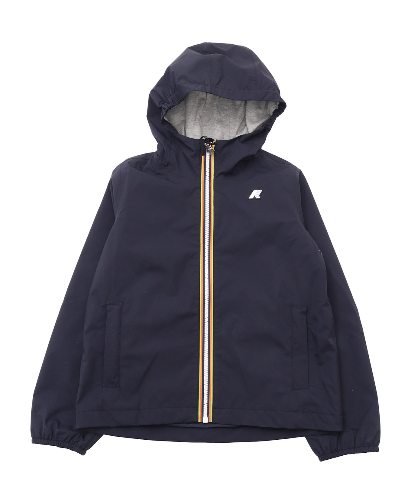 K-Way P. Jack Stretch Nylon Jersey Down Jacket - BLUE