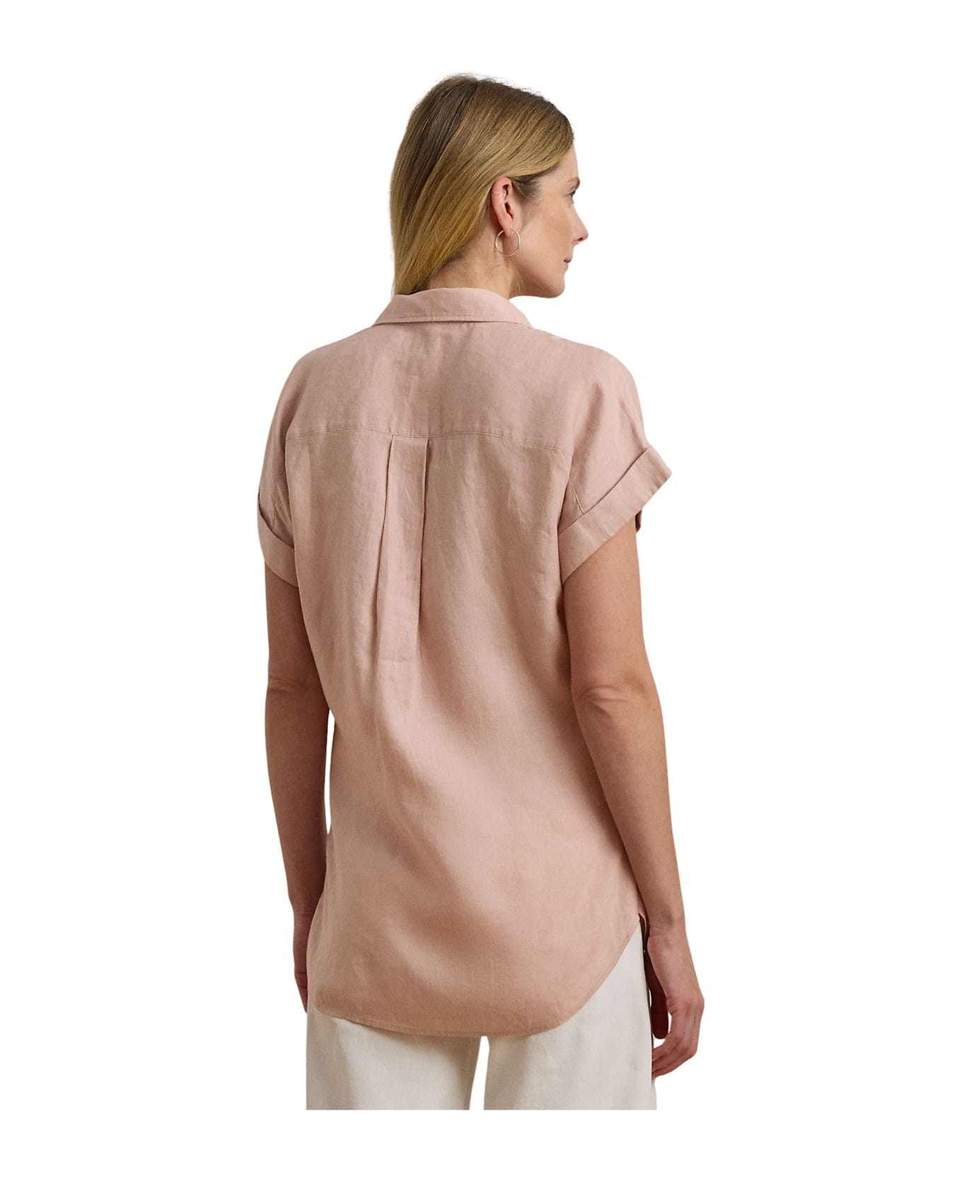 Ralph Lauren Broono Short Sleeve Shirt - Sunrise Blush