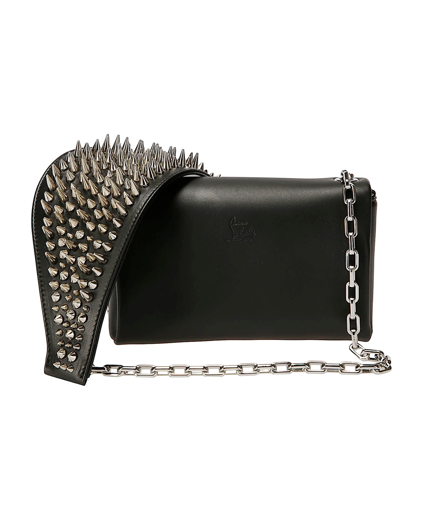 Christian Louboutin Artemis Crossbody - BLACK/SILVER