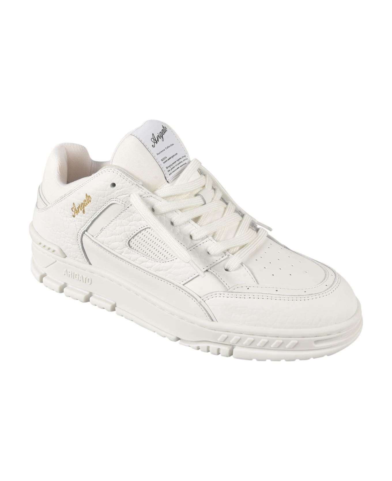 Axel Arigato Logo Embossed High Sneakers - White