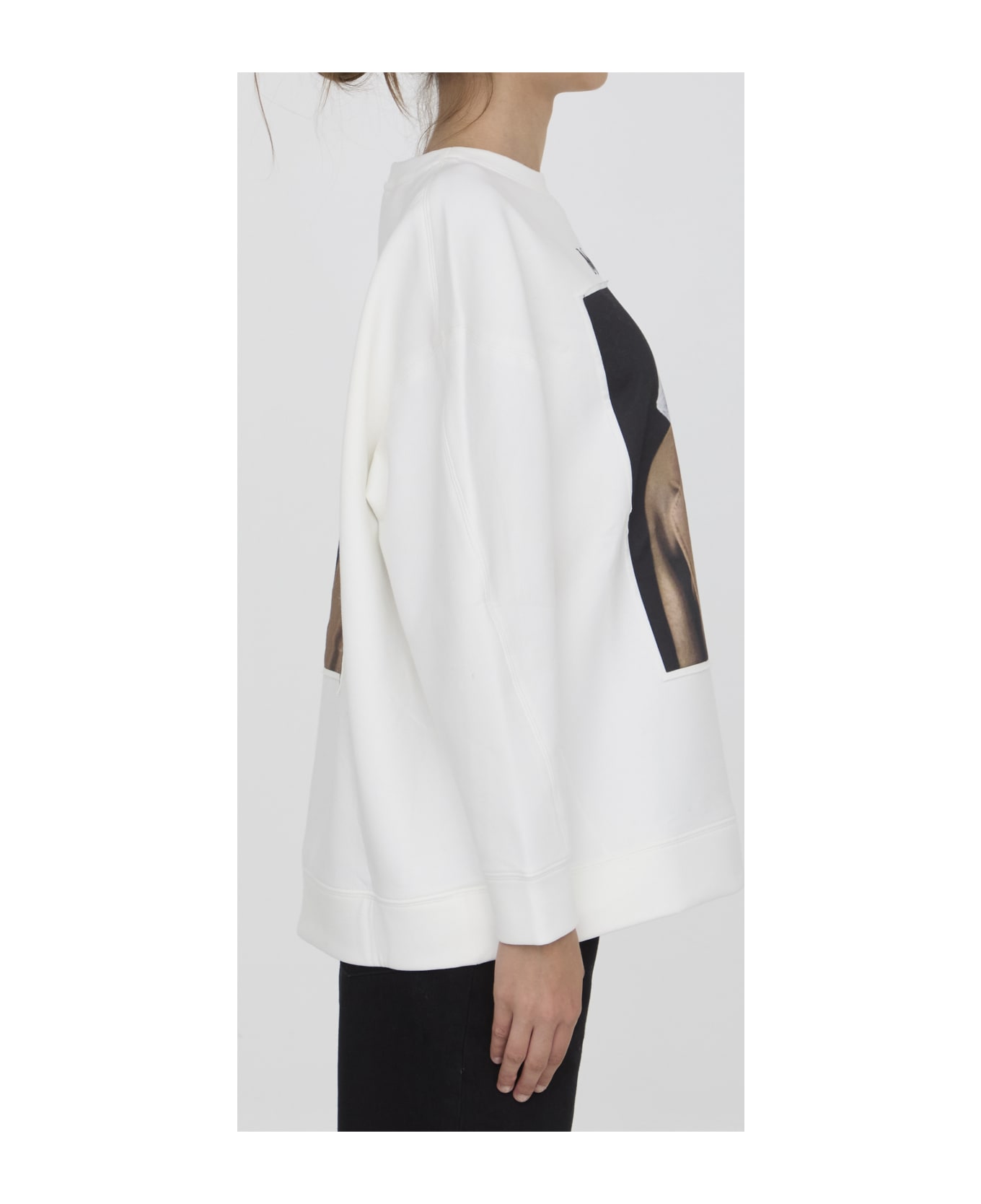 Max Mara Bacco Sweatshirt - Fondo Vaniglia