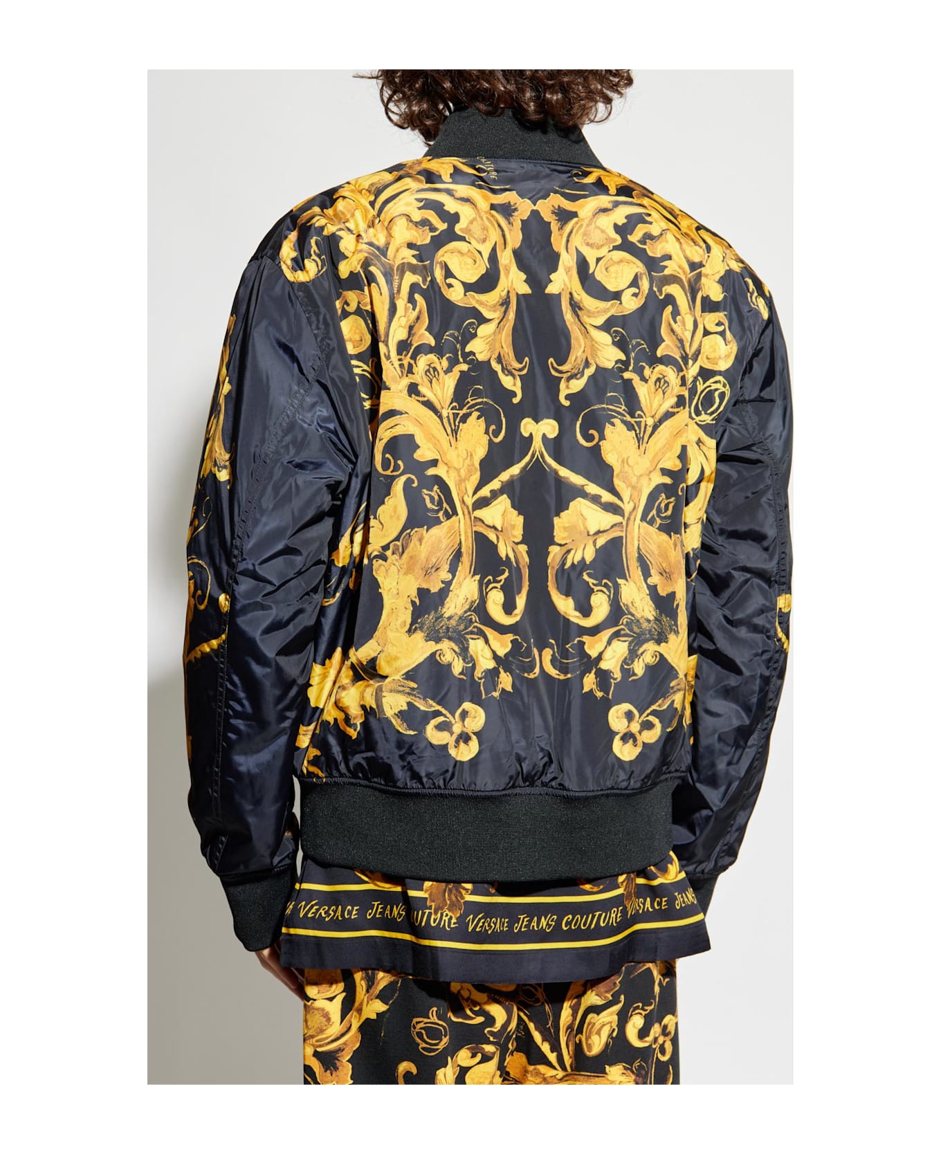 Versace Jeans Couture 
bomber
-style Jacket - Black