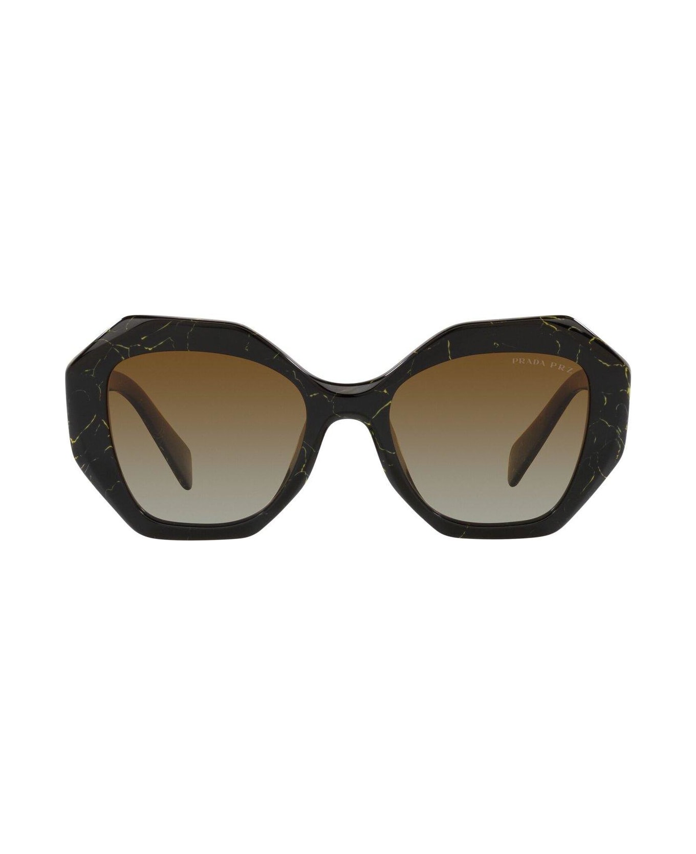 Prada Eyewear Geometric-frame Sunglasses - 19D6E1