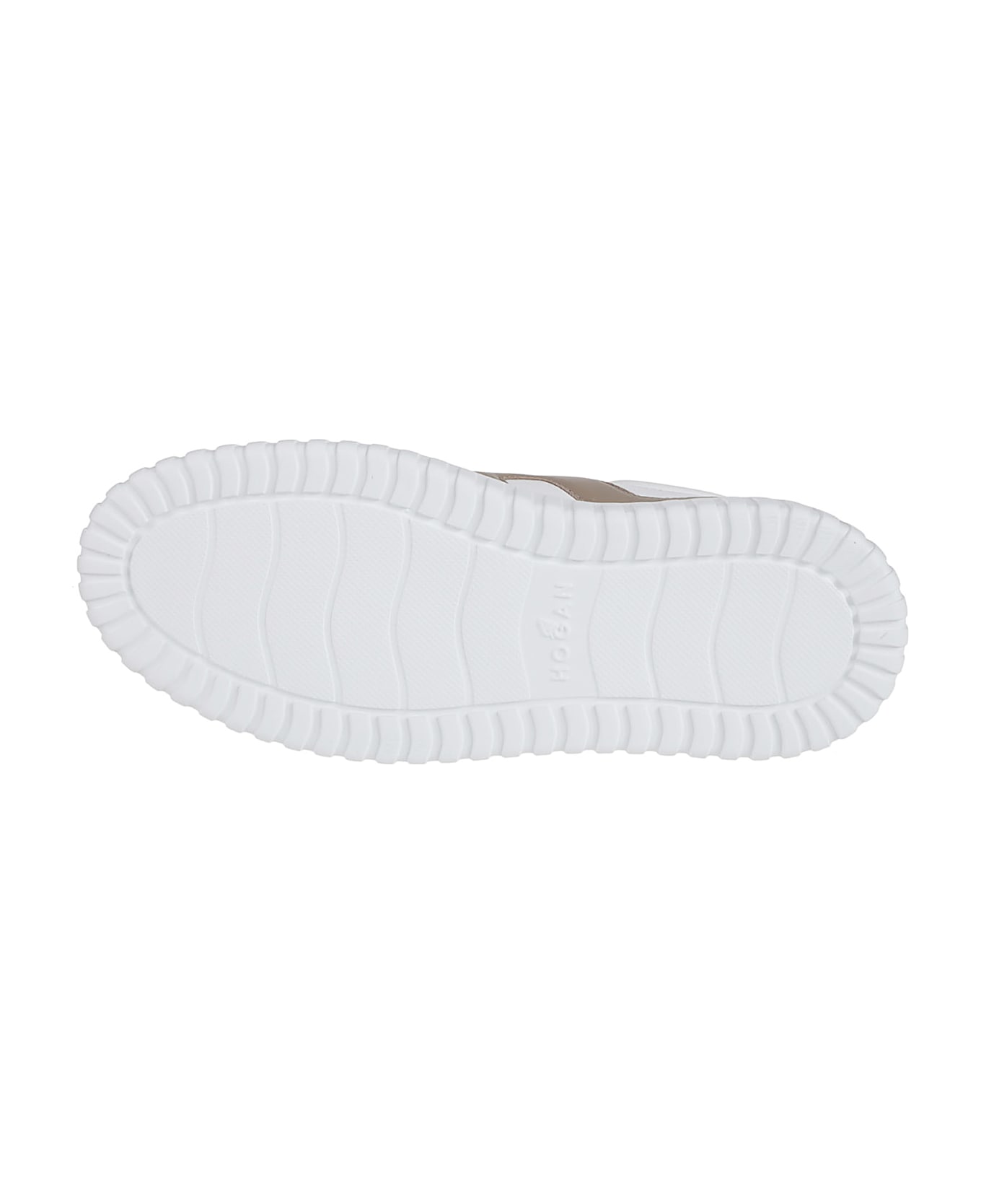 Hogan H-stripes Sneakers - Gk Bianco/cobblstone