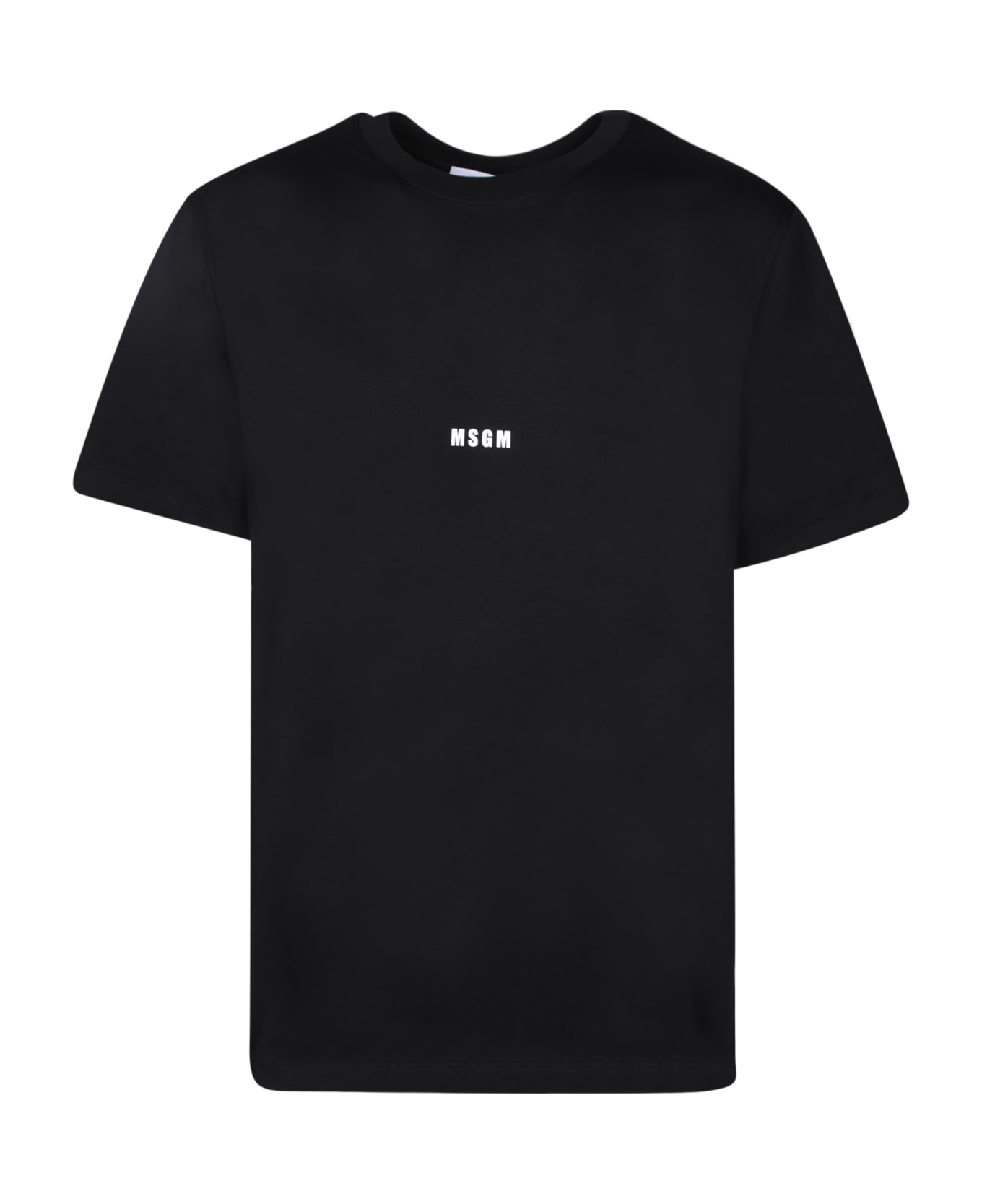 MSGM Micro Logo Black T-shirt - Black