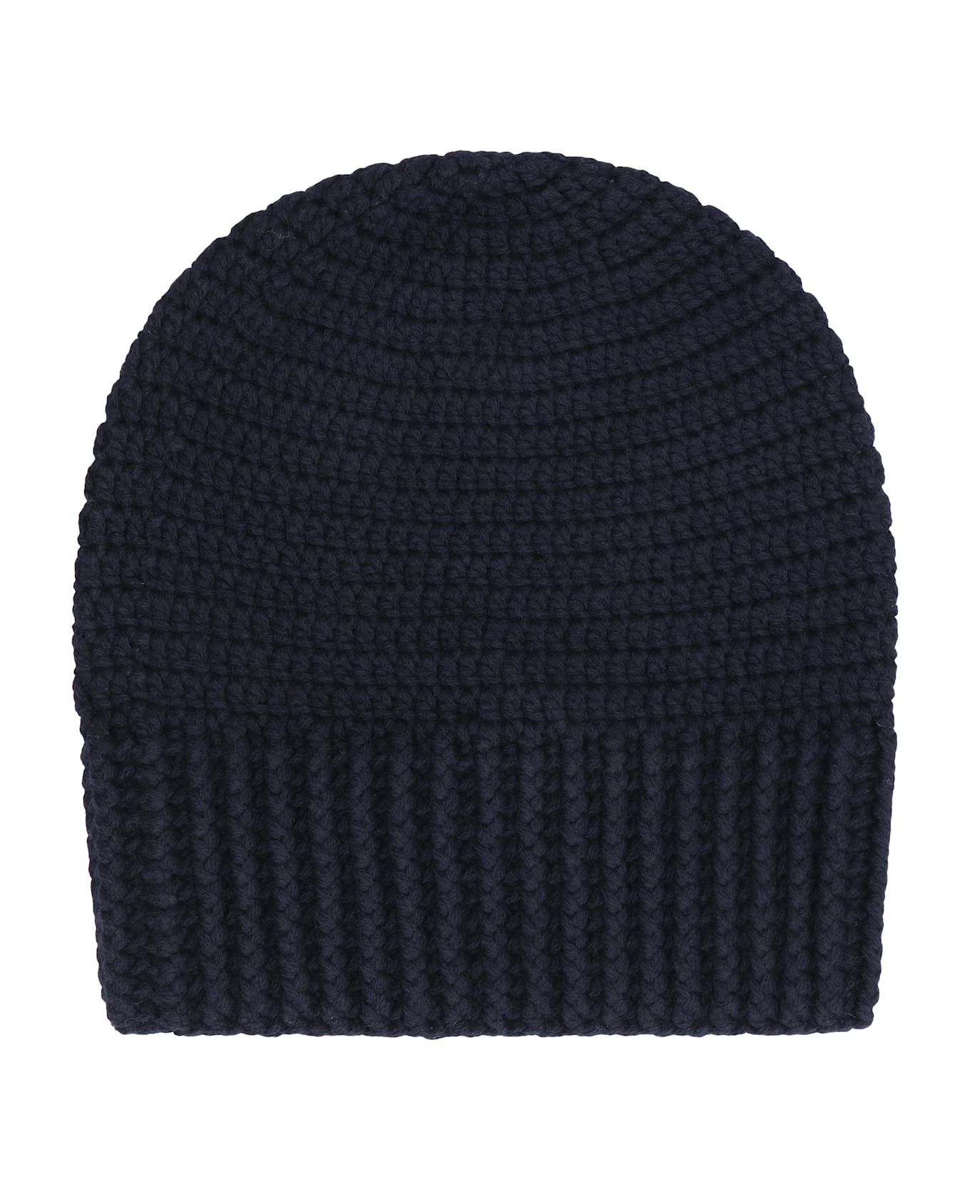 Malo Knitted Beanie - black