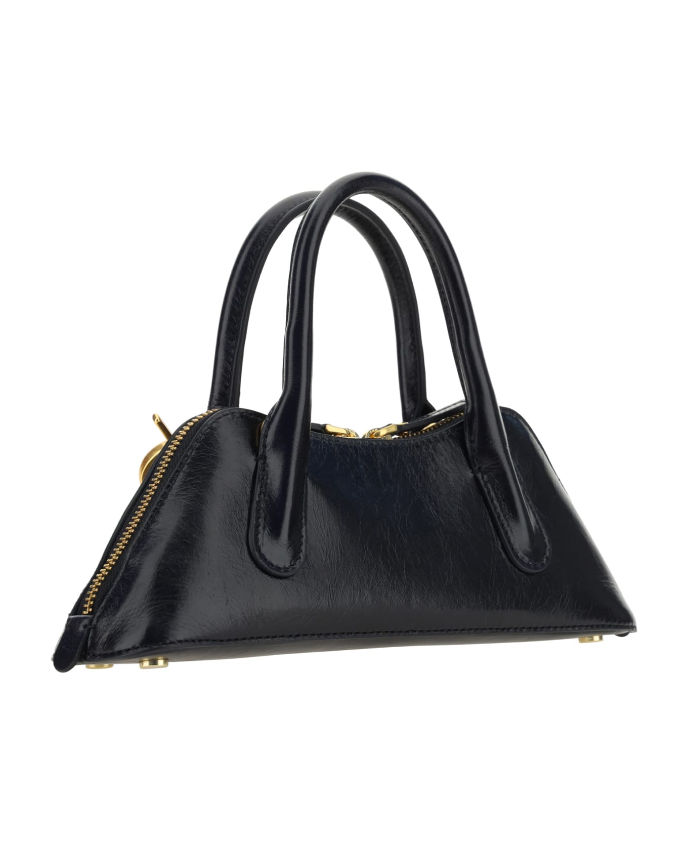 Blumarine Baguette Mini Handbag - Nero