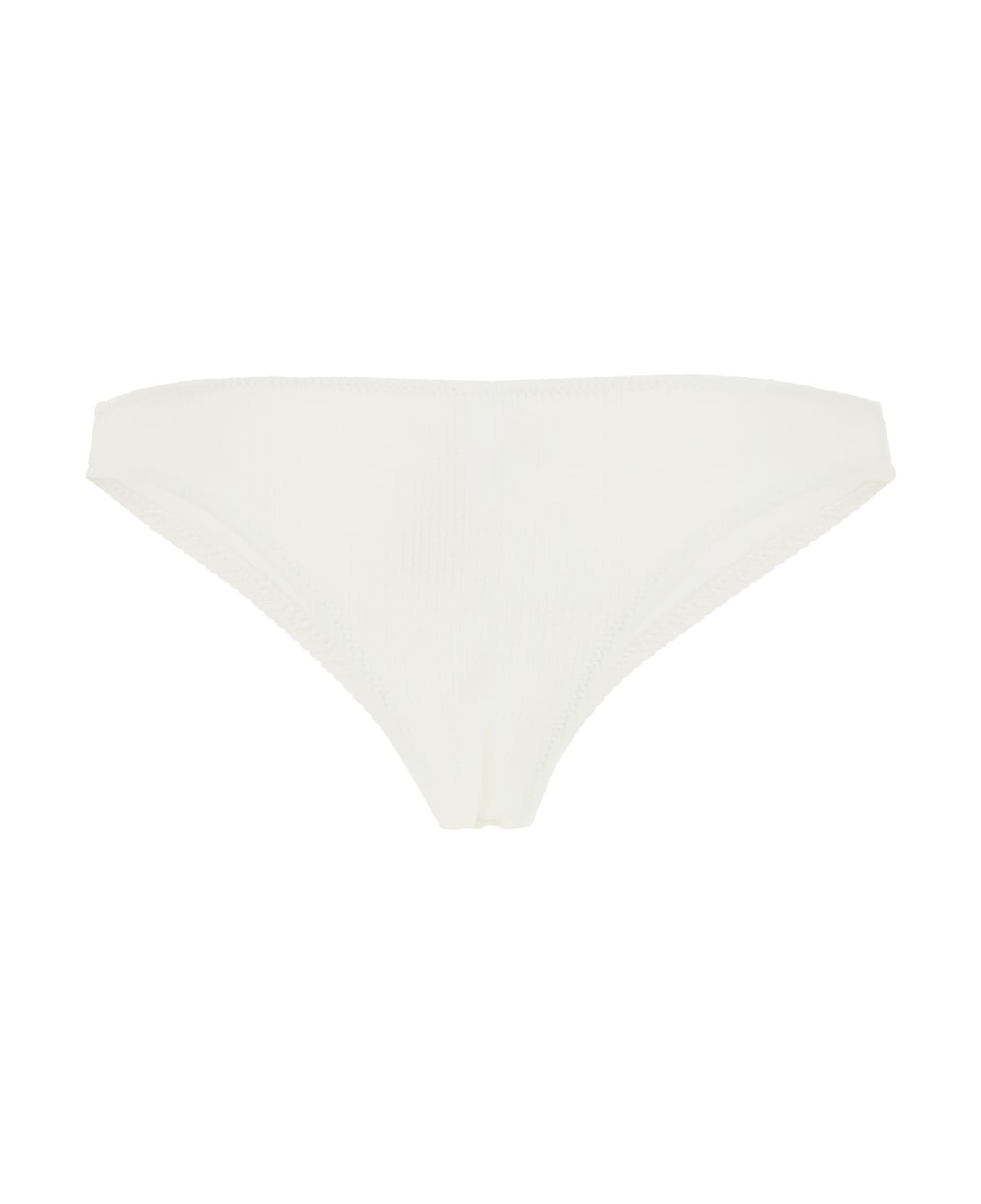 Tropic of C High-waisted Bikini Bottom - WHITE (White)