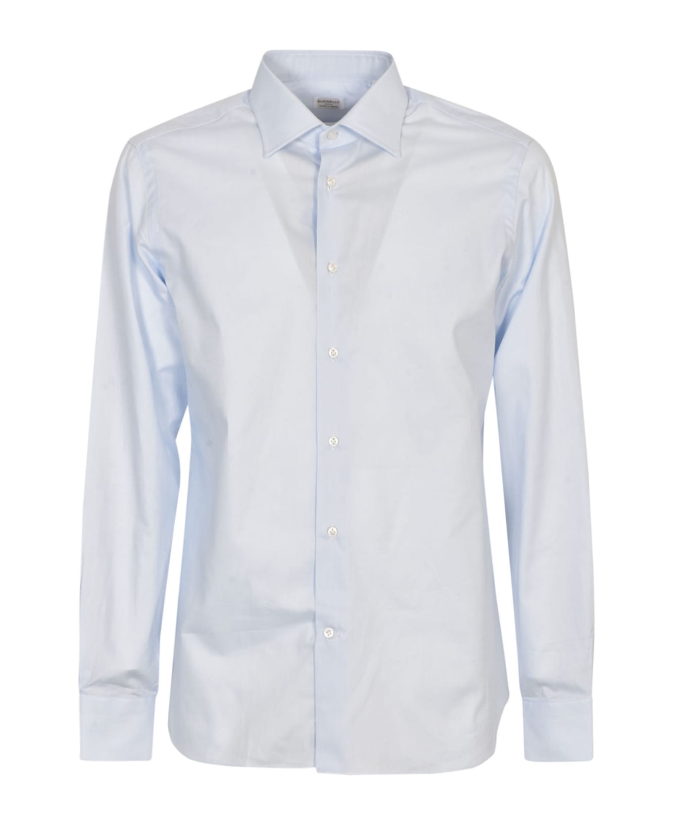 Borriello Napoli Long-sleeved Shirt - Azure