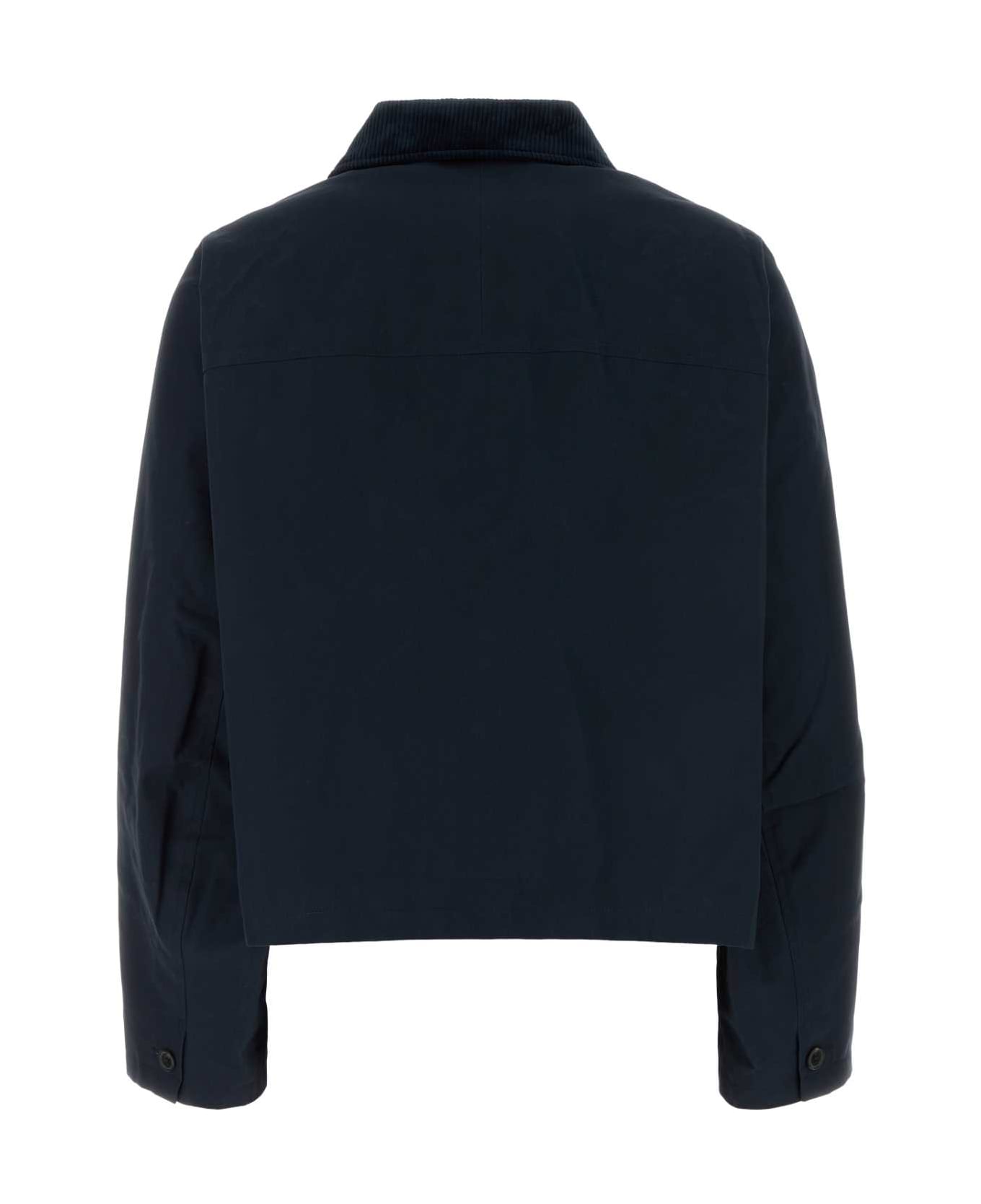 A.P.C. Dark Blue Cotton Becca Jacket - DARKNAVY