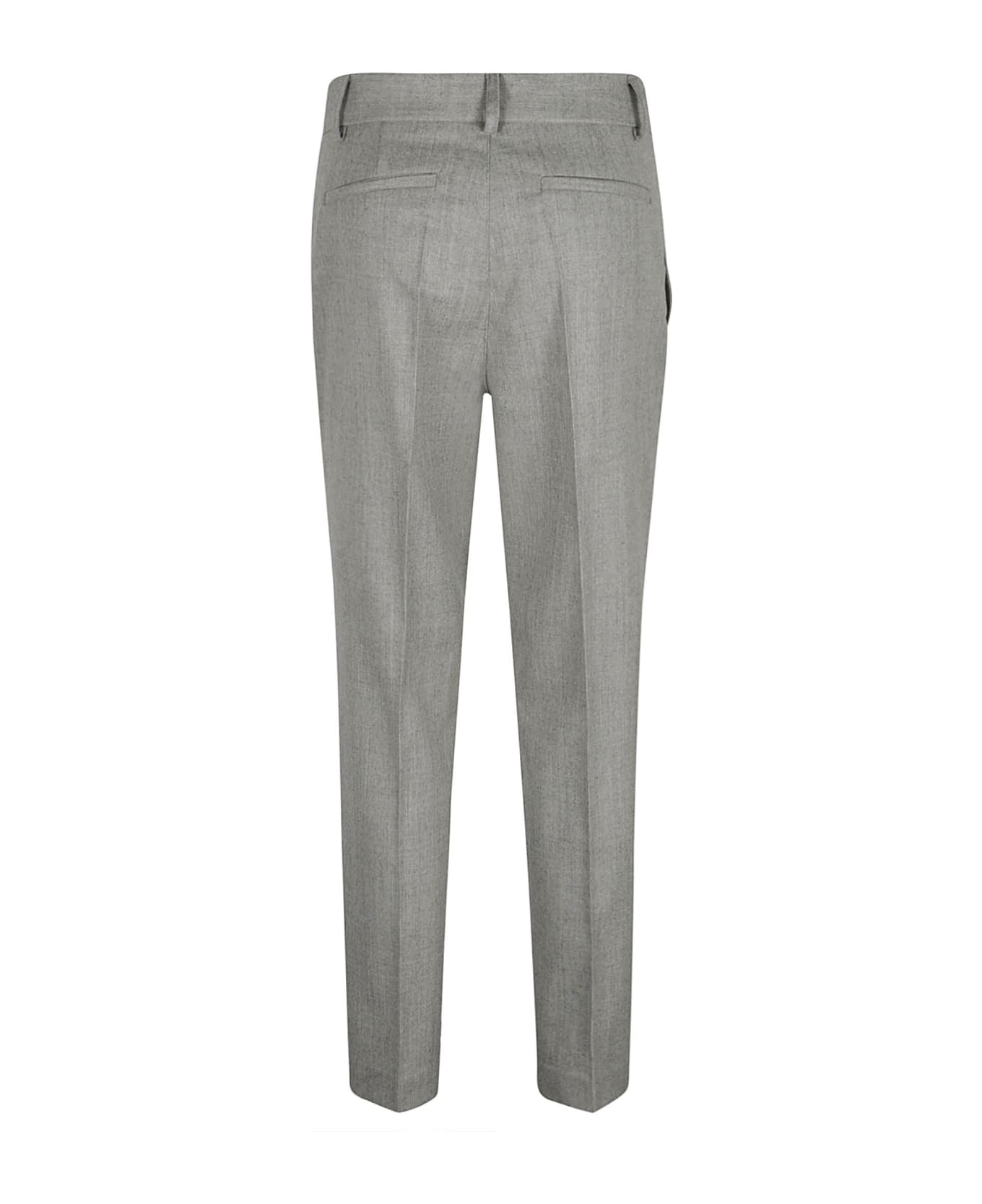 Parosh Concealed Trousers - Grey