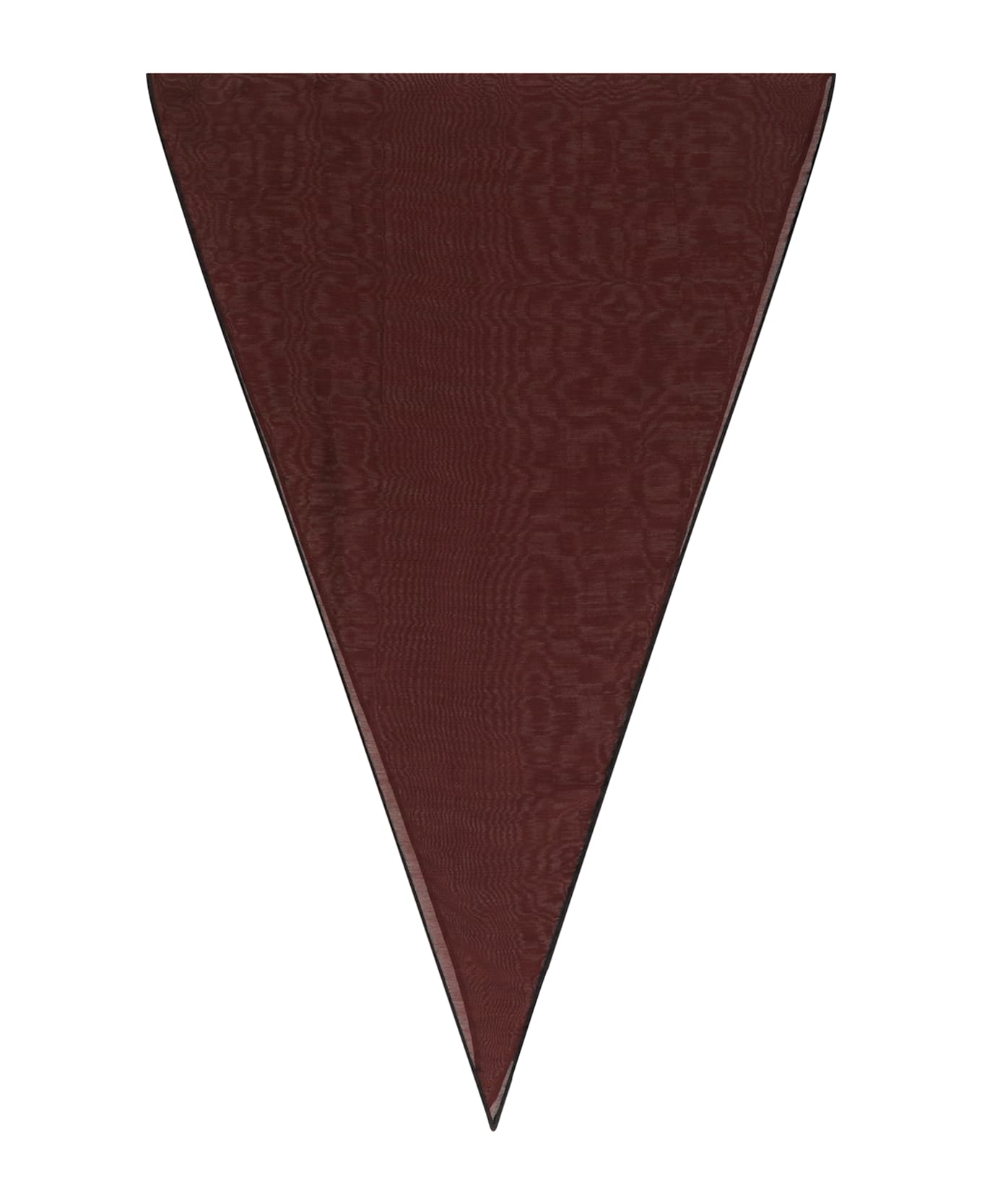 Zegna Silk Scarf - Burgundy