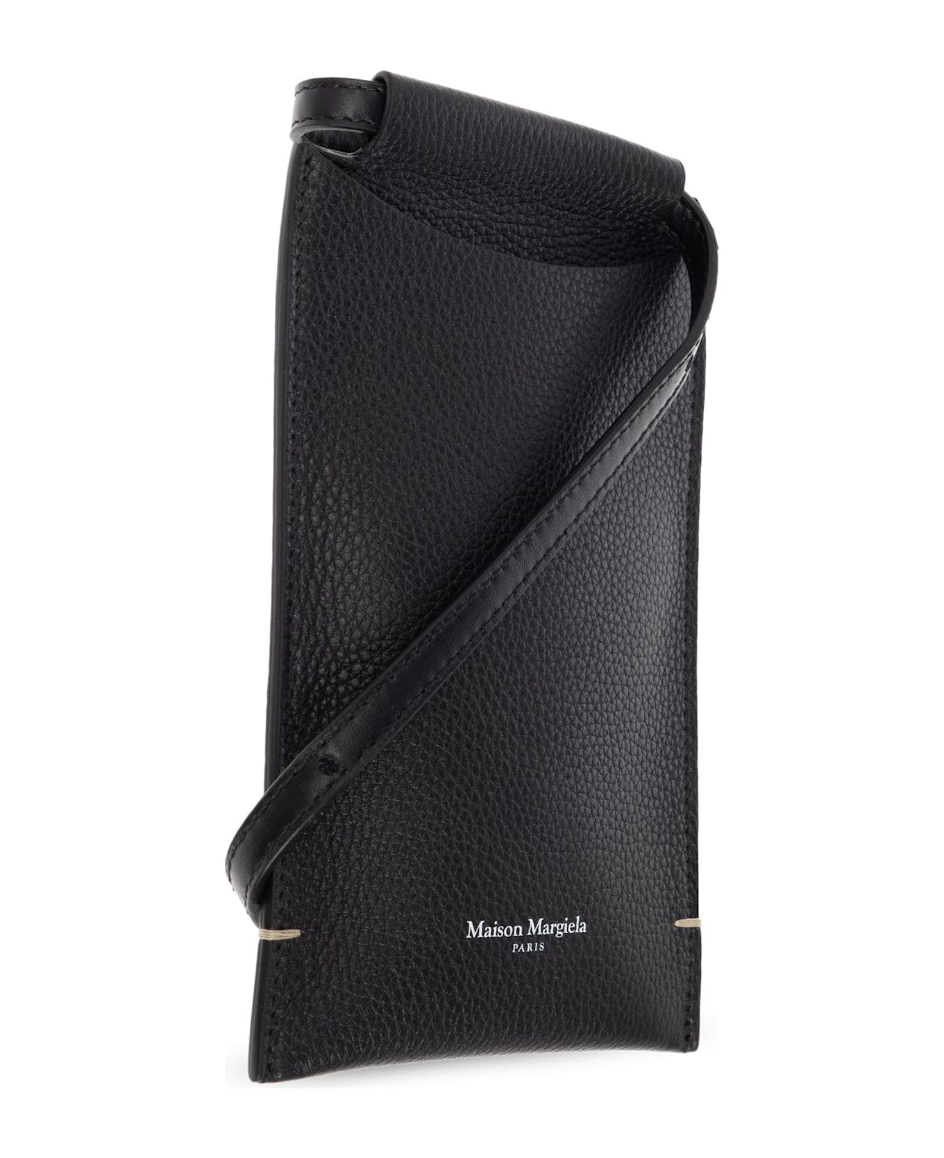 Maison Margiela Smartphone Holder Logo - Black  