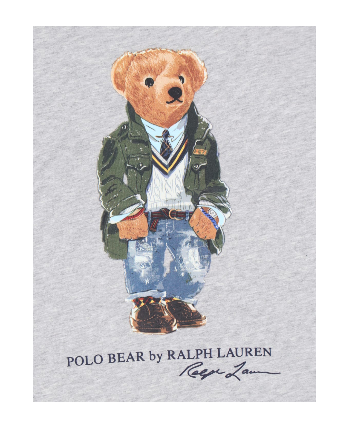 Polo Ralph Lauren 'polo Bear' T-shirt - Gray