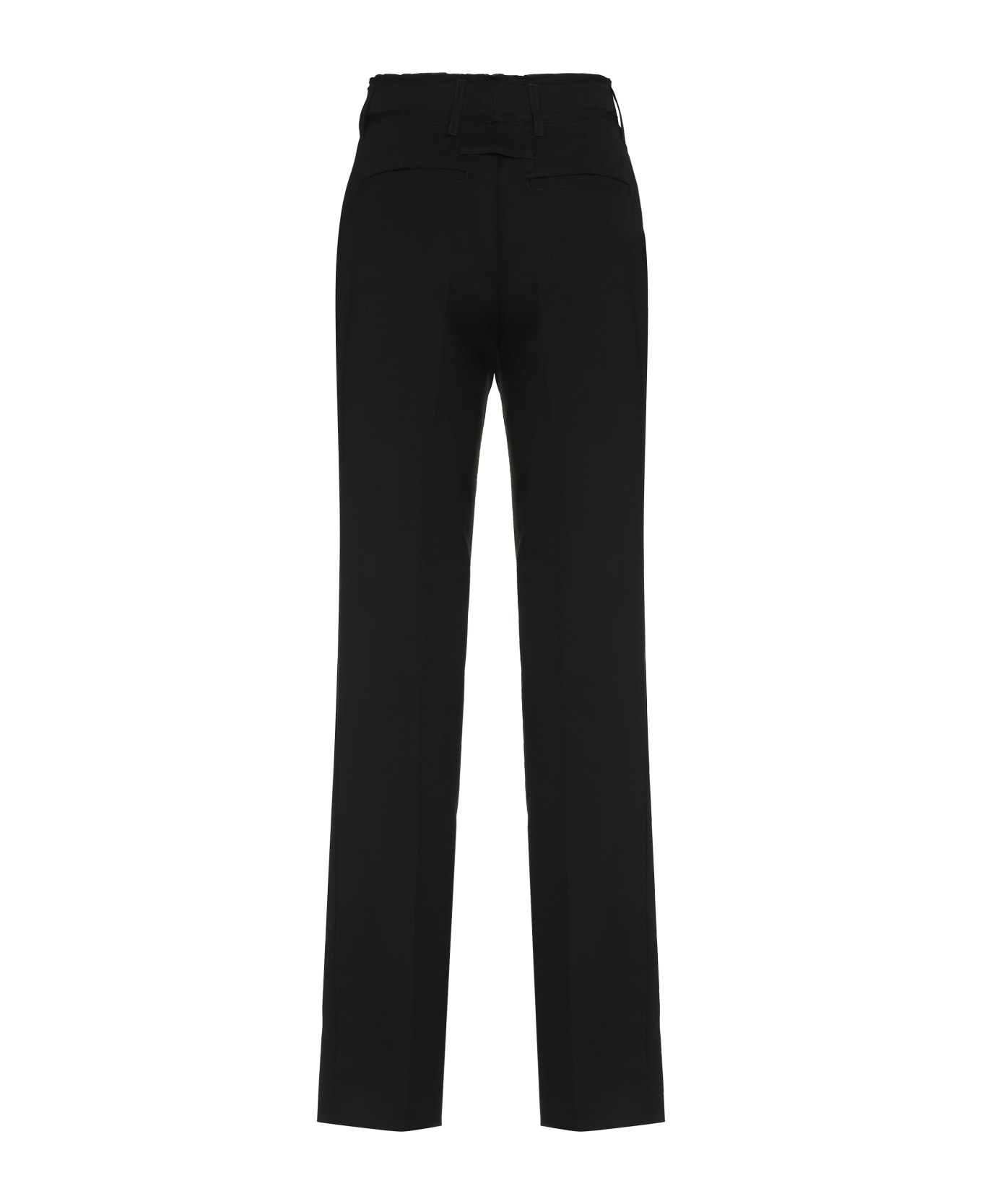 Jacquemus Ficelle Wool Trousers - black ボトムス