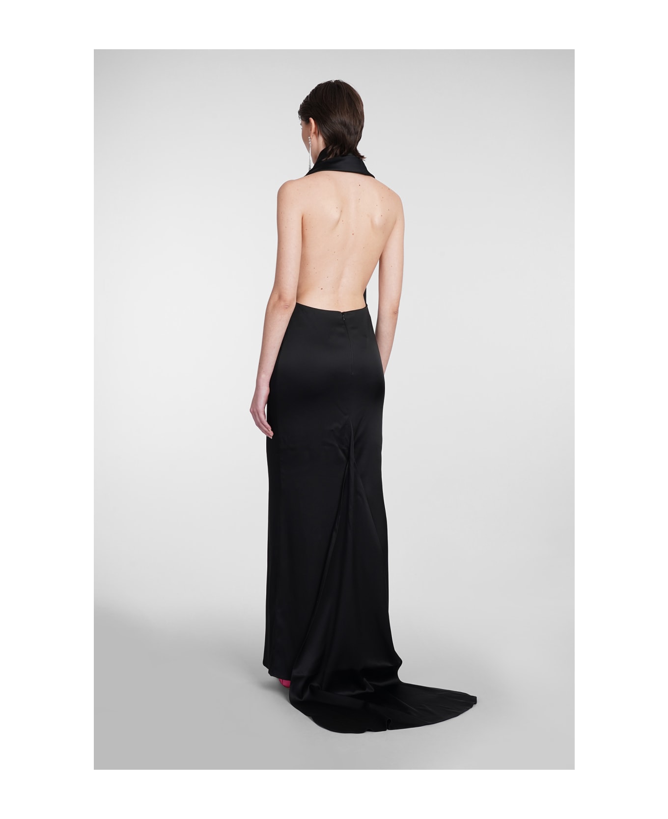 Giuseppe di Morabito Dress In Black Acetate - black ワンピース＆ドレス