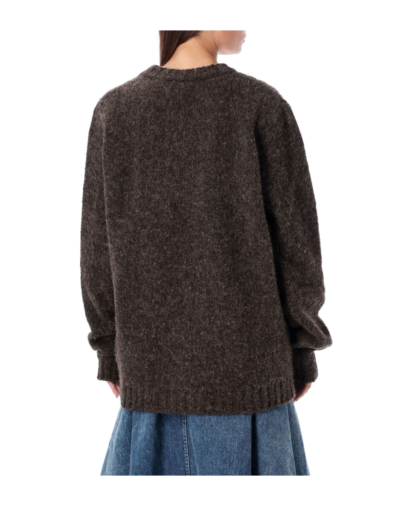 A.P.C. Ange Wool Sweater - Marron fonce ニットウェア