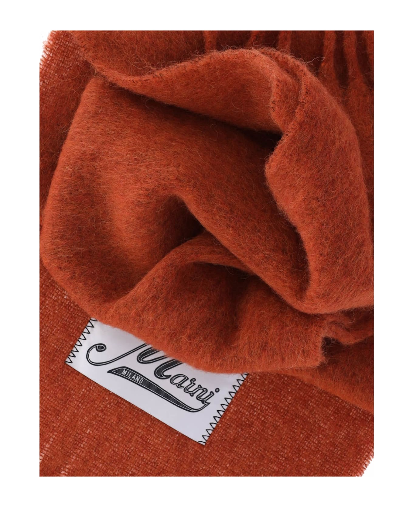 Marni - Fringed Scarf - Brown