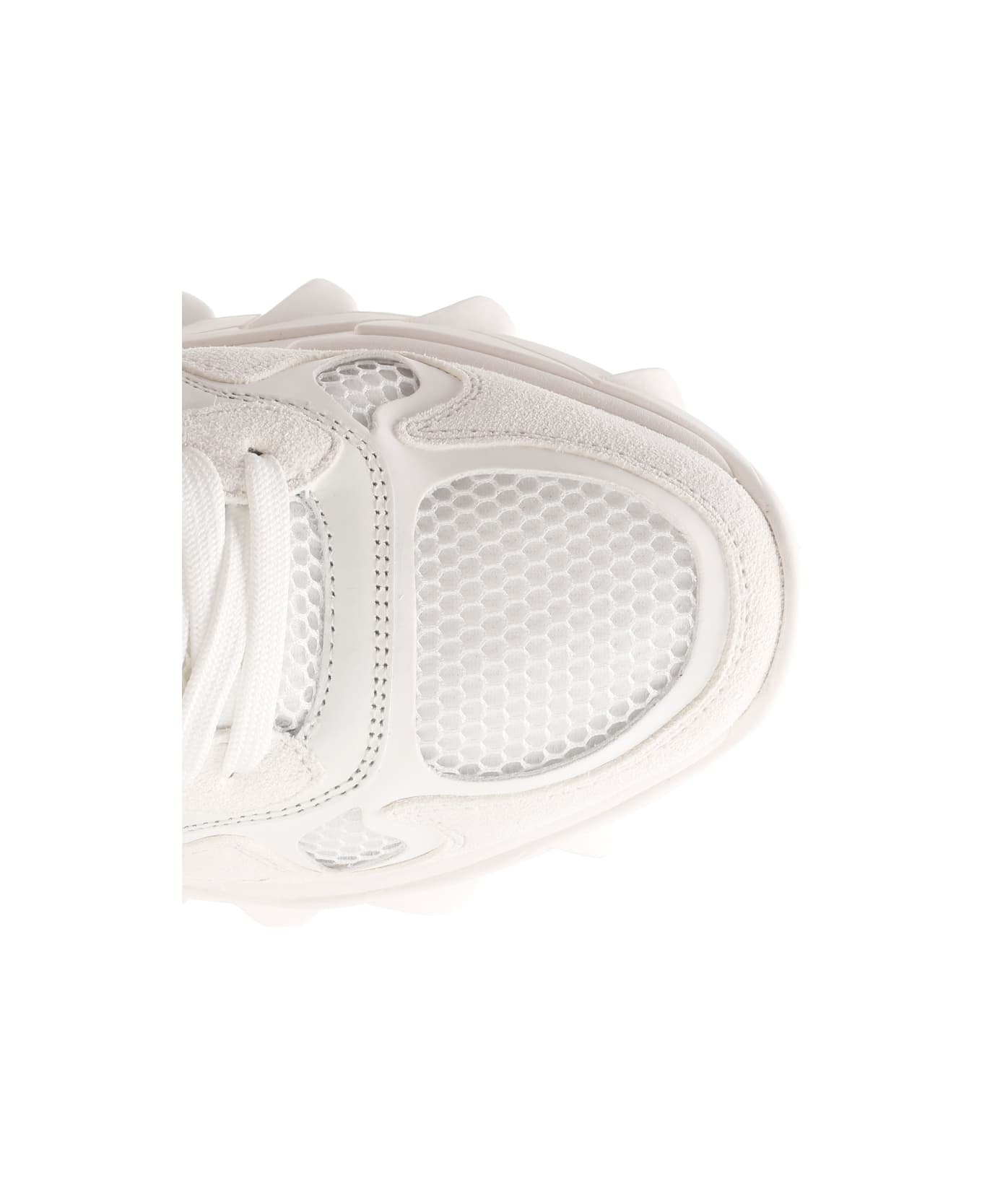 Balmain B-east Sneakers - Fb Blanc Optique