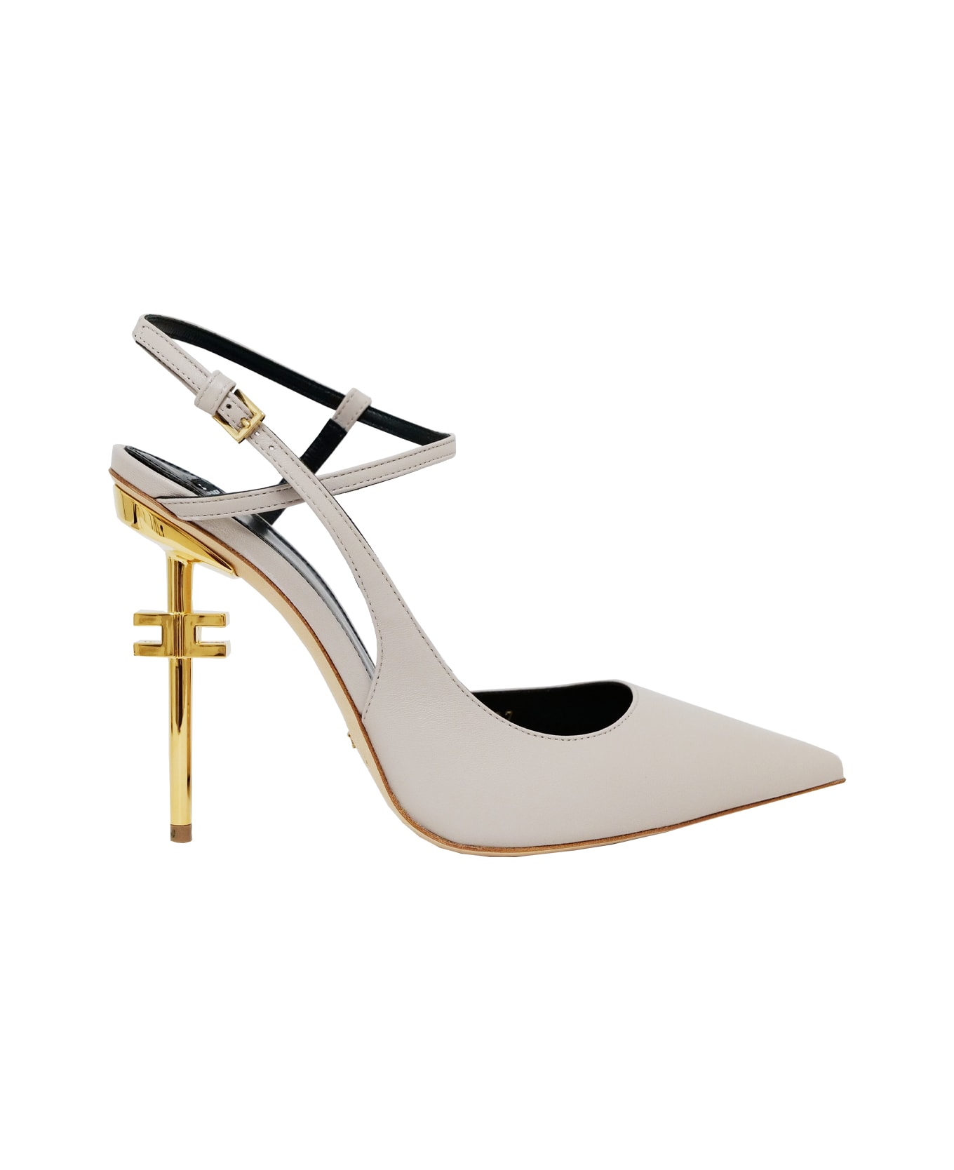 Elisabetta Franchi Shoes With Heels - Grey