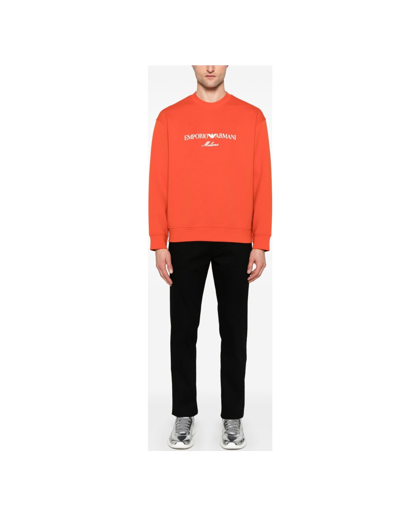 Emporio Armani Denim Cotton Jeans - Black