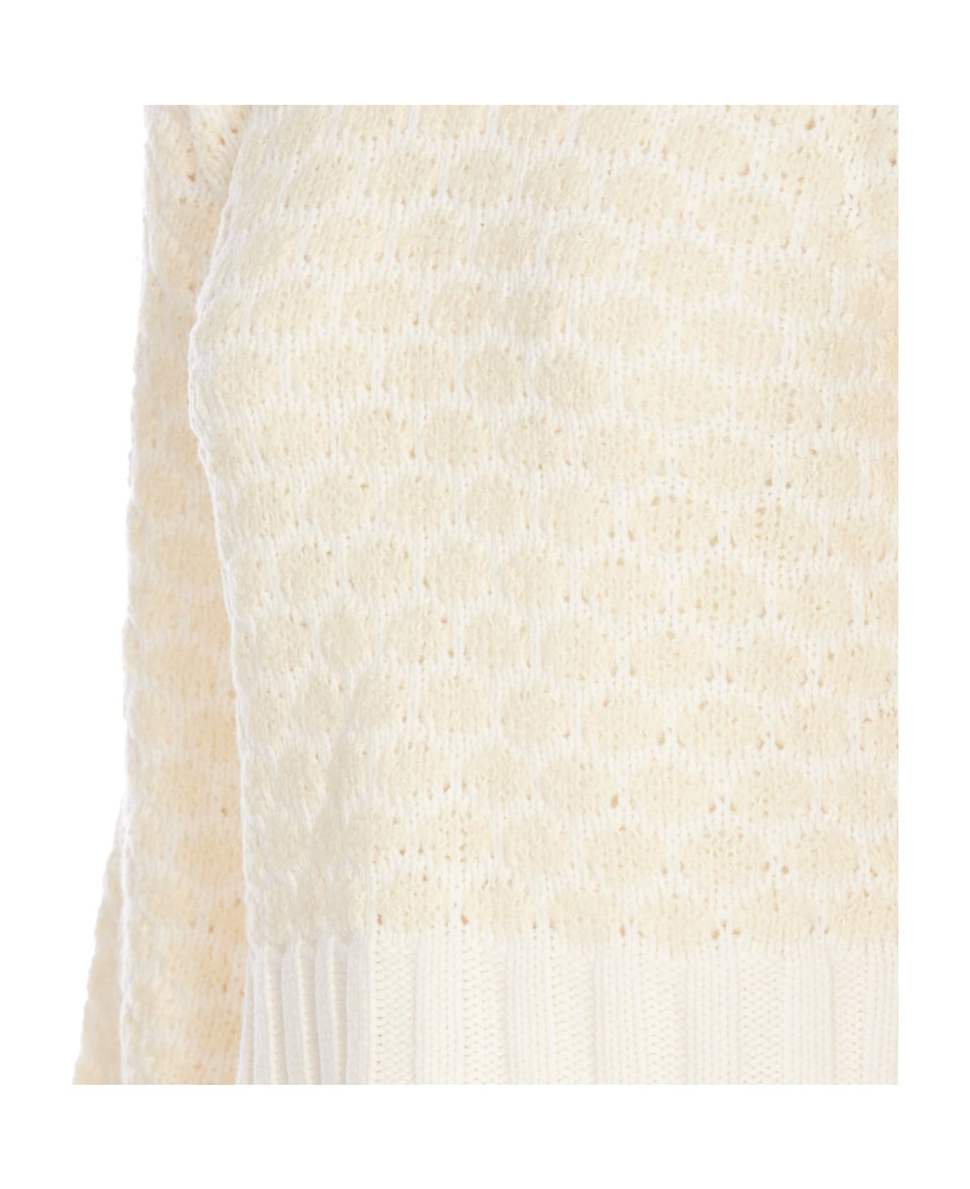 Jet Set Katy Sweater - White