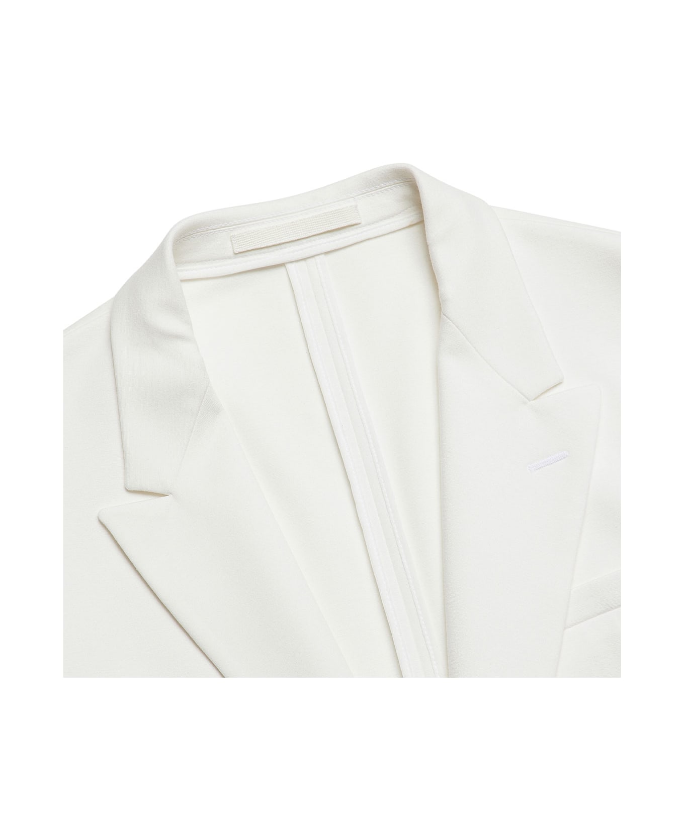 Paolo Pecora Jacket With Contrasting Buttons - Yellow Cream
