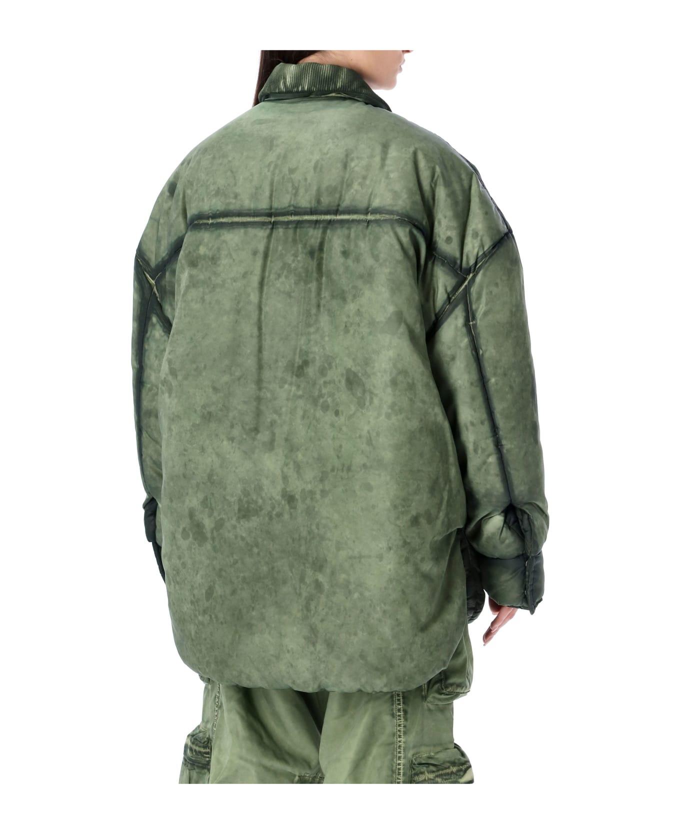 The Attico Military Nylon Coat - MILITARY GREEN ブレザー