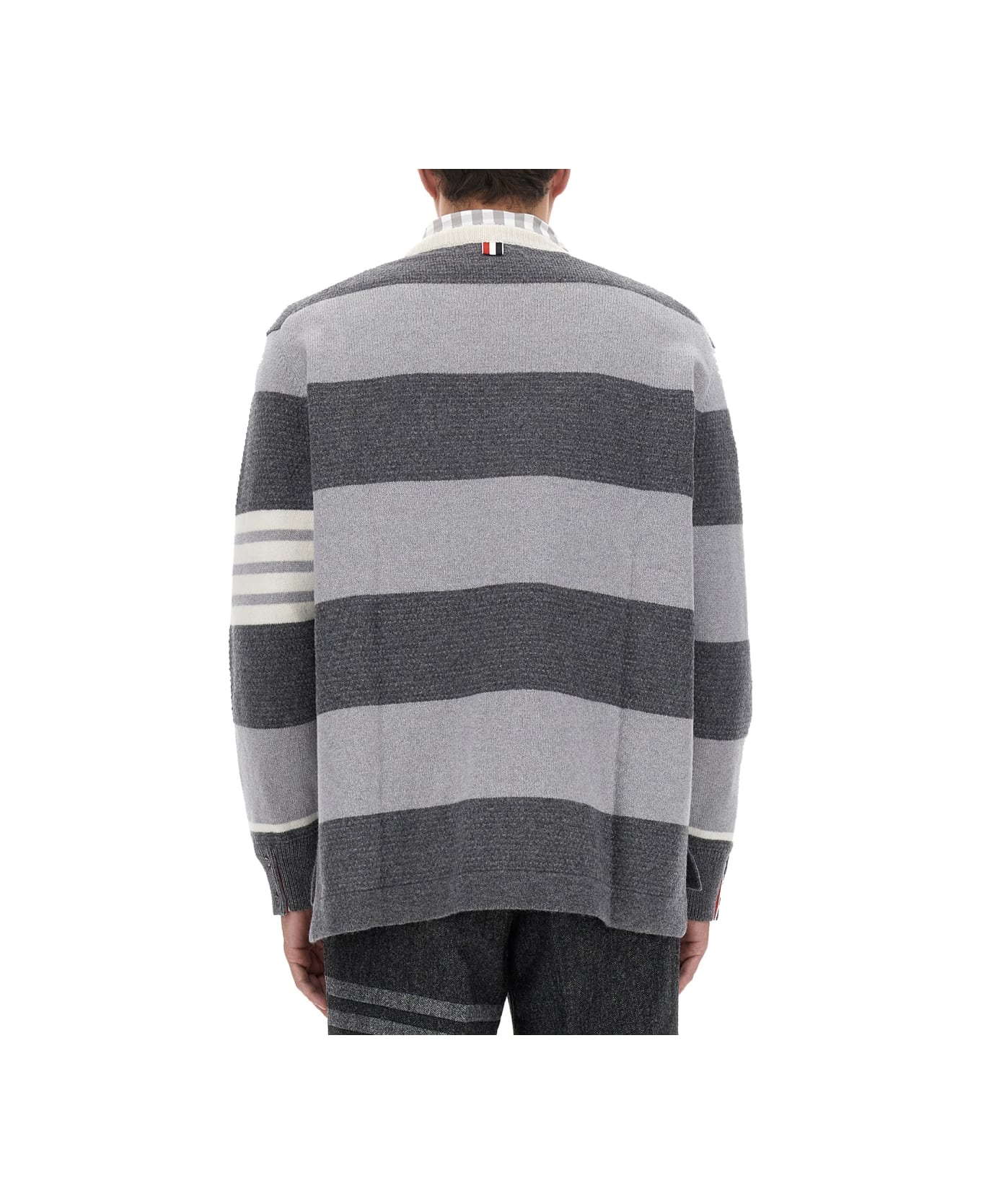 Thom Browne Striped Shirt - GREY