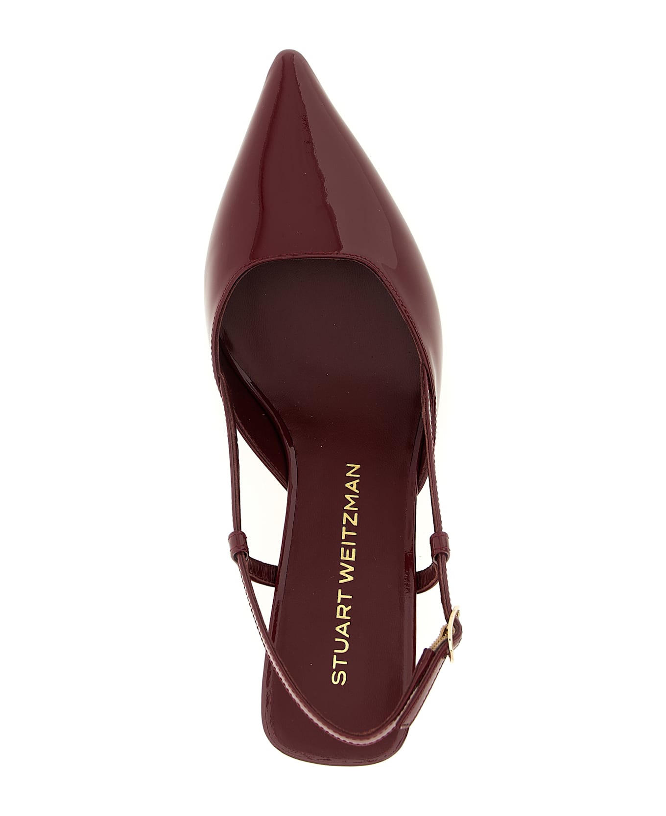 Stuart Weitzman 'vinnie' Slingback - Bordeaux