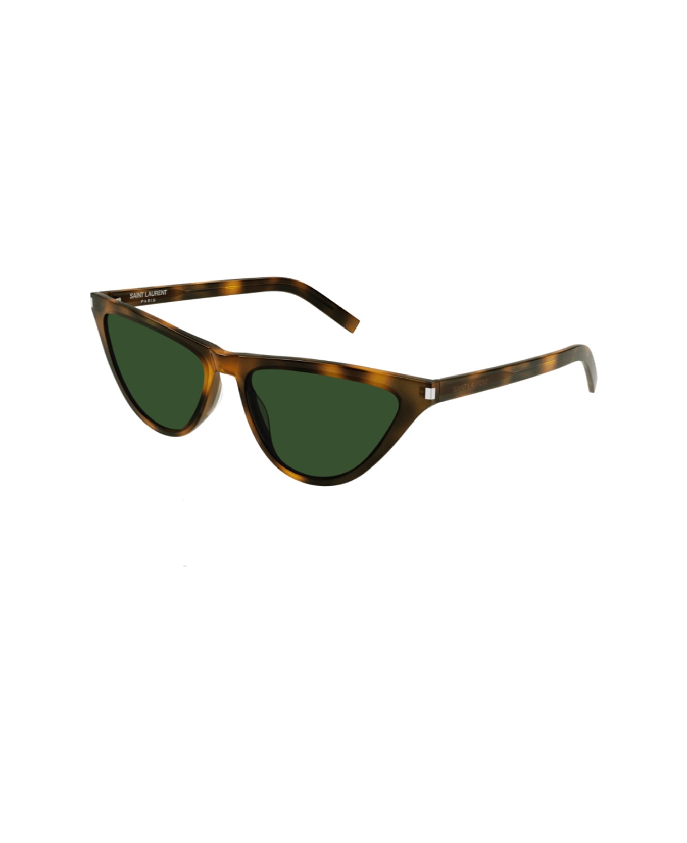 Saint Laurent Eyewear Sl550 Slim Sunglasses - 002 havana havana green サングラス