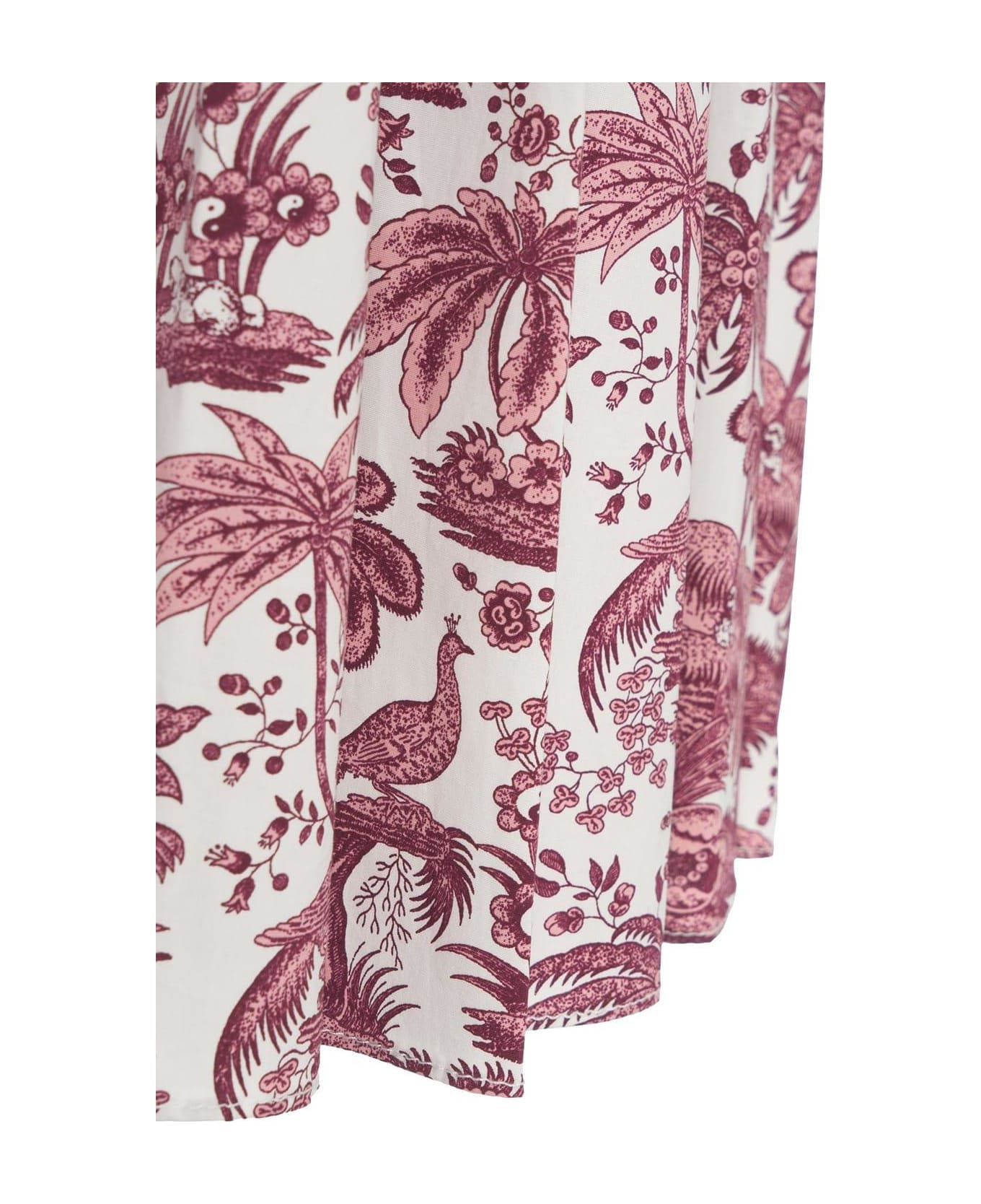 STAUD Procida Skirt - BORDEAUX