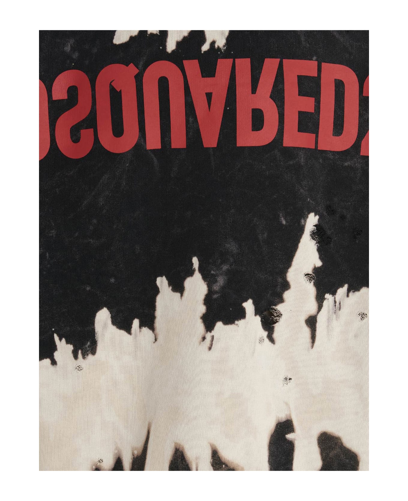 VIP★大人気 DSQUARED2 'REVERSE TIE&DYED' HOODIE DSquared2 Cool Fit Hoodie Sweatshirt