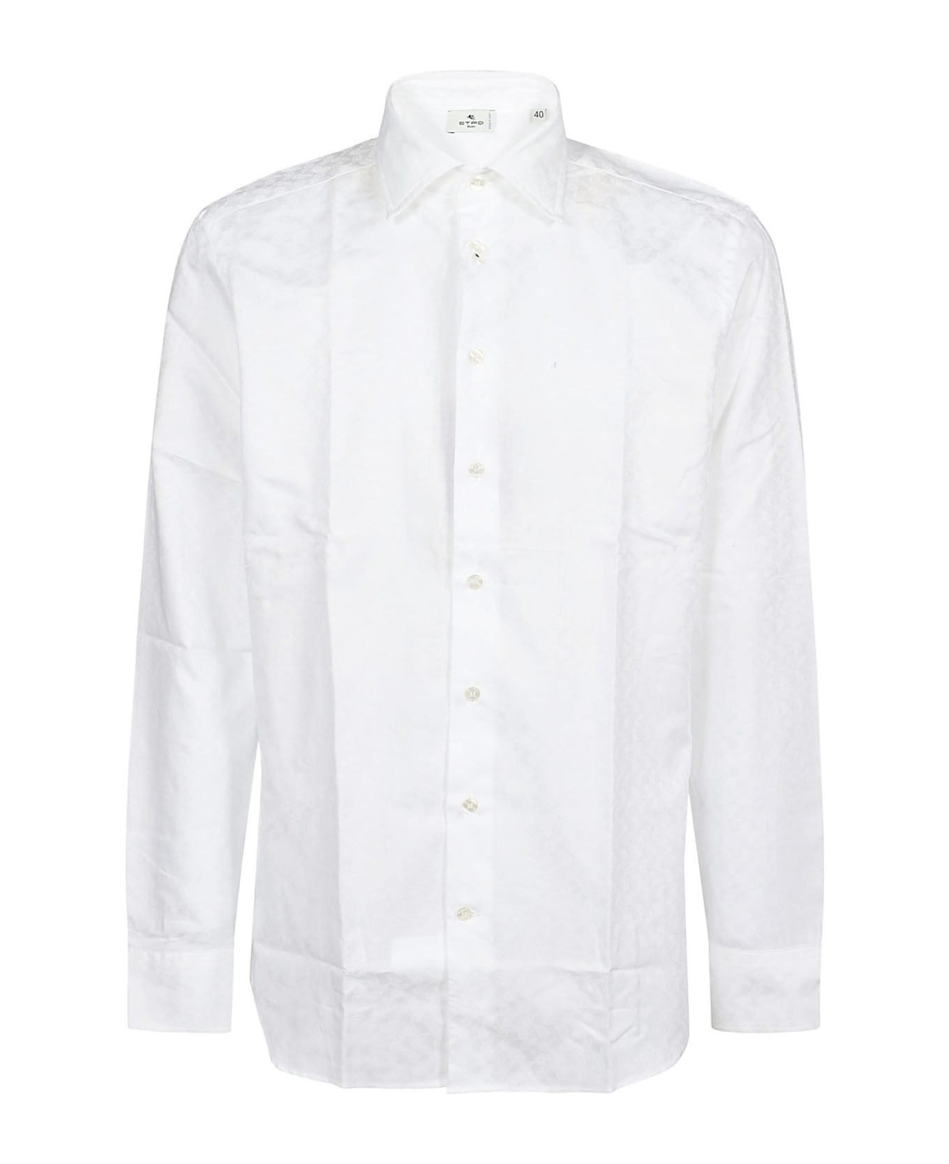 Etro Roma Long Sleeve Shirt - Bianco