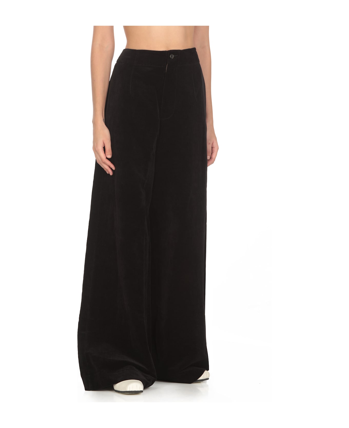 Uma Wang Punnet Pants - Black ボトムス