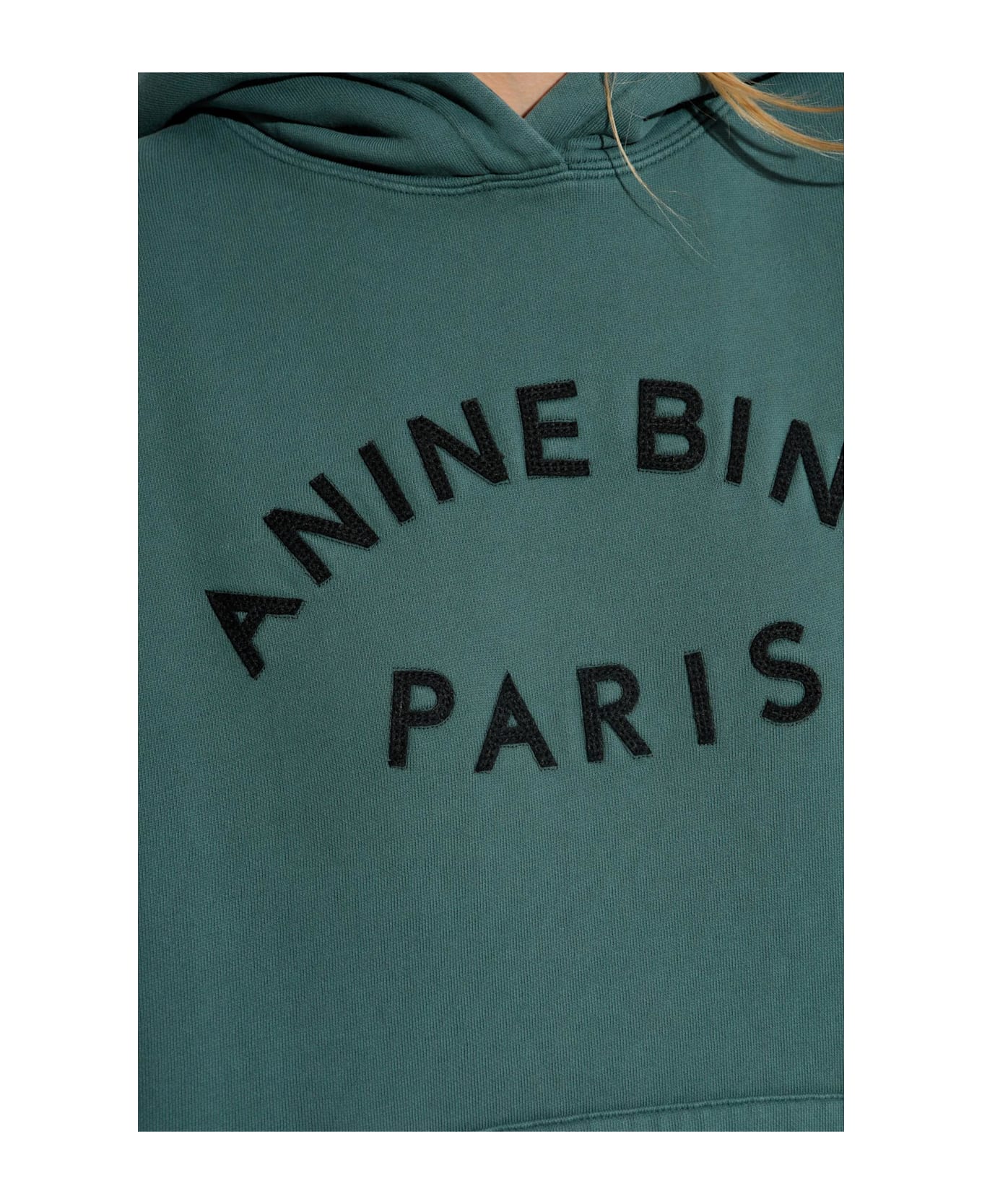 Anine Bing 'harvey' Sweatshirt - DARK GREEN