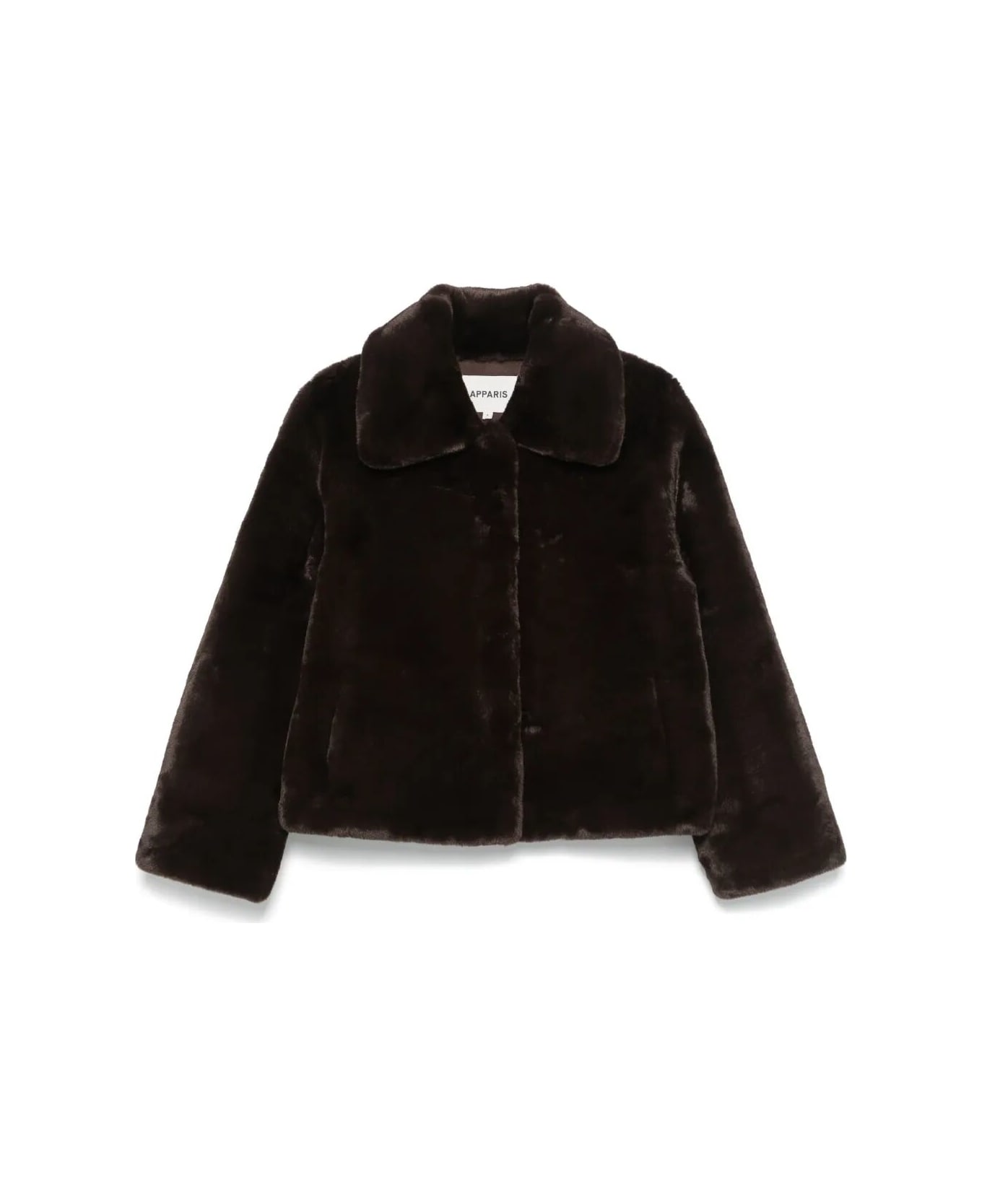 Apparis Elis Coat - Espresso Esp