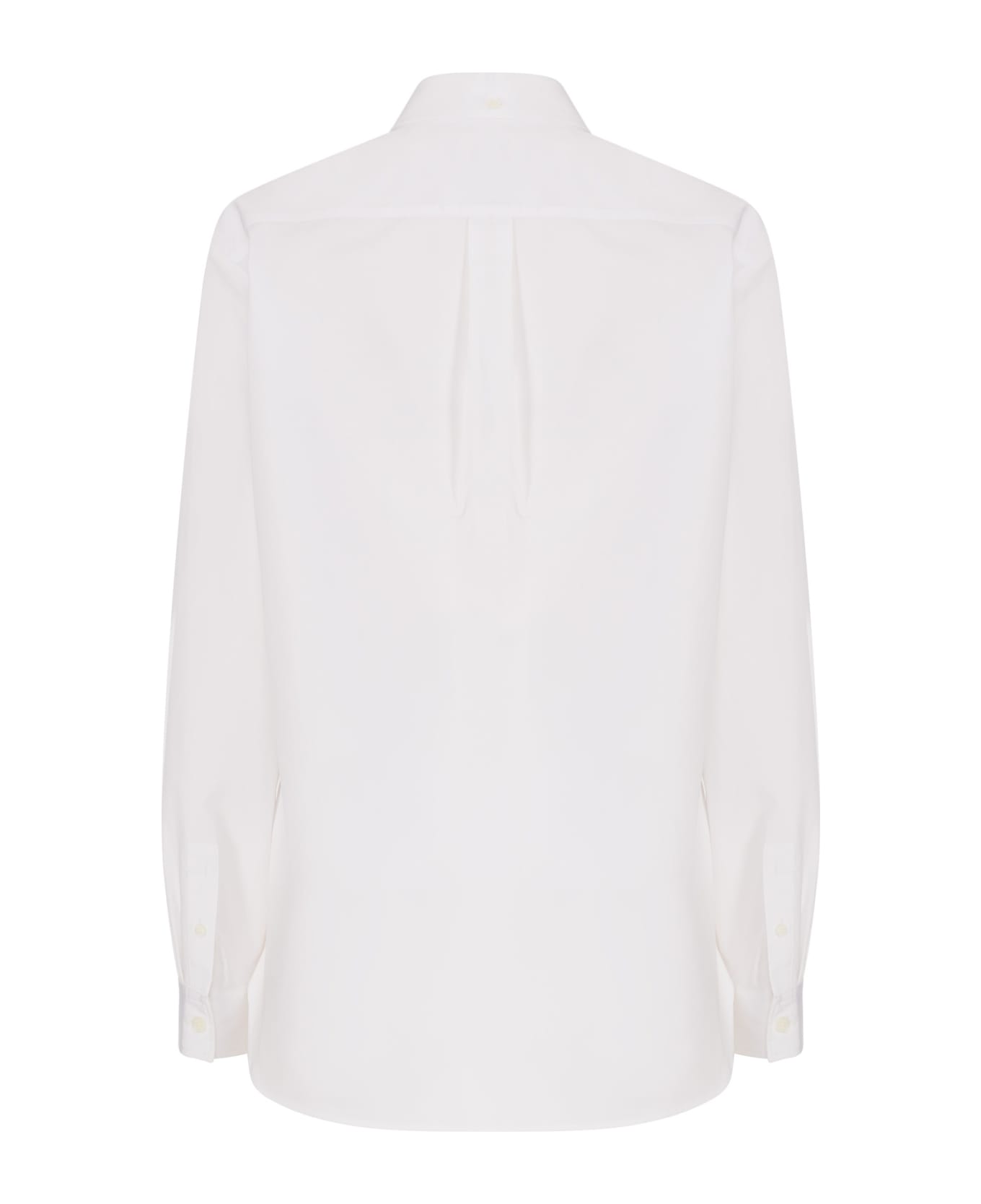 Givenchy Cotton Shirt With Logo - WHITE