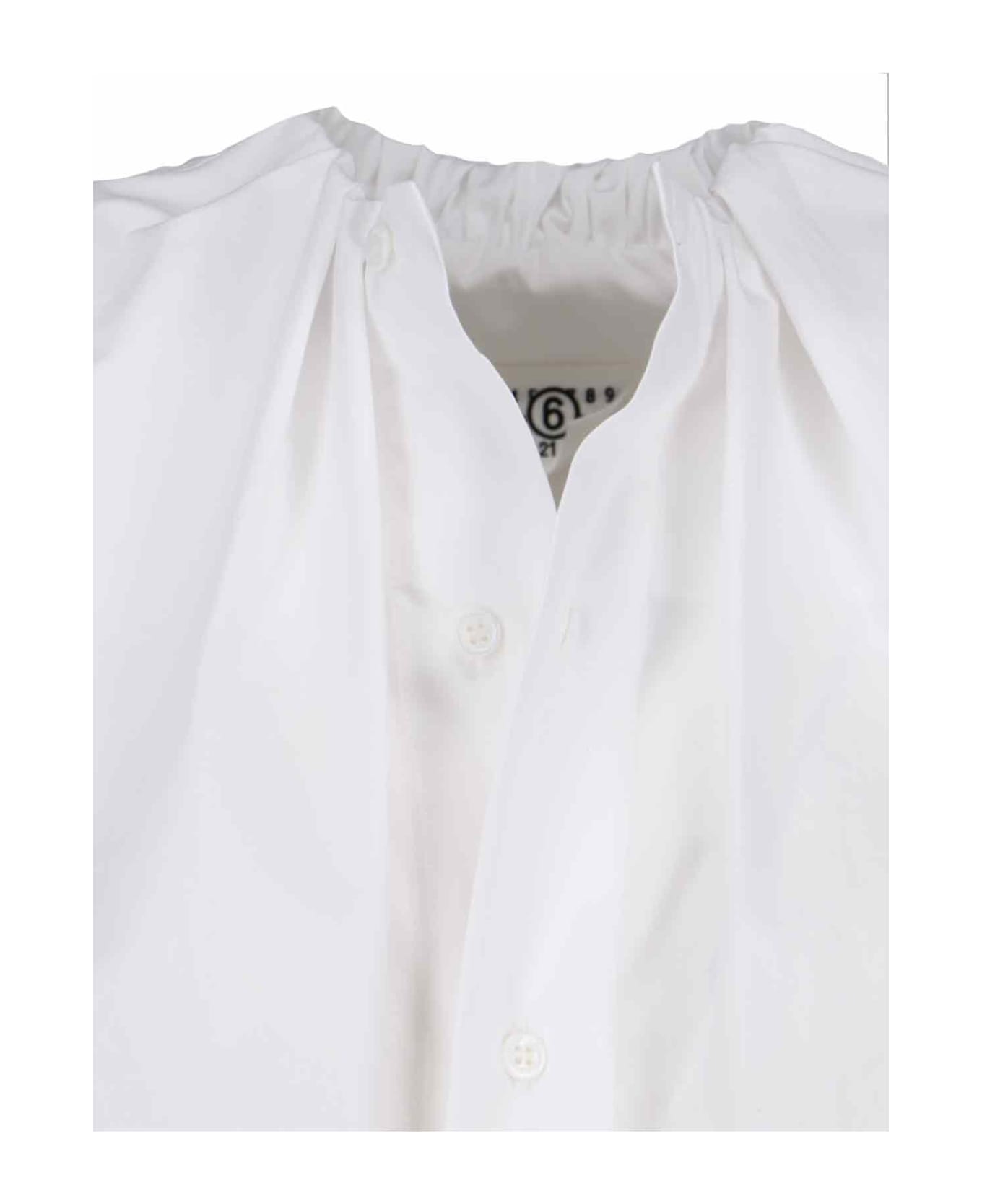 MM6 Maison Margiela Crew-neck Shirt - White