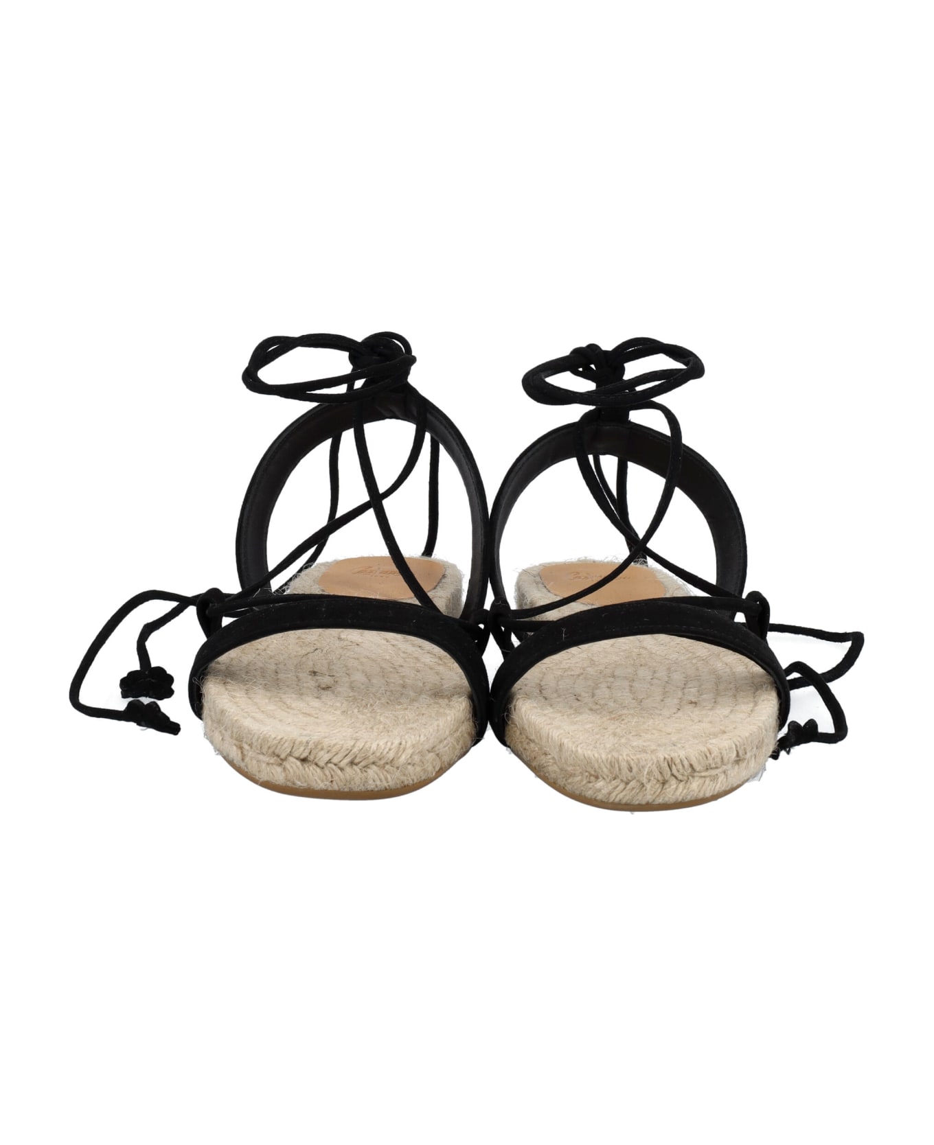 Castañer Palgia Flat Sandals - BLACK