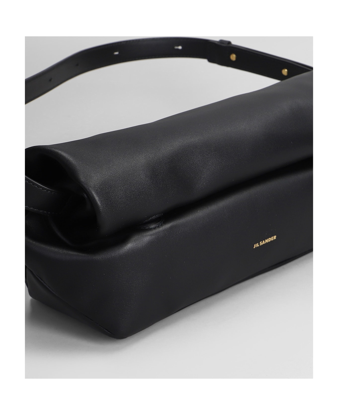 ★Jil Sander★ Small Roll-up Crossbody Bag Black J08WG0044P7 MUSINSA | JIL SANDER Small Roll-up Crossbody Bag - Black