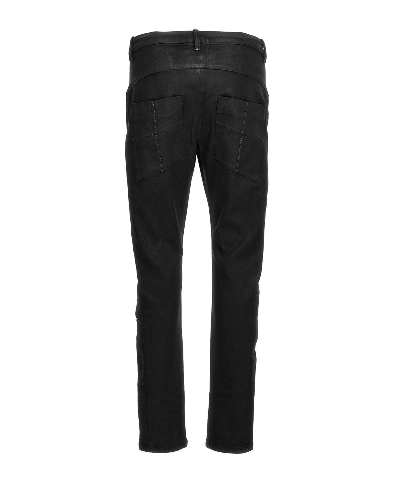 Thom Krom Coated Jeans - Black  