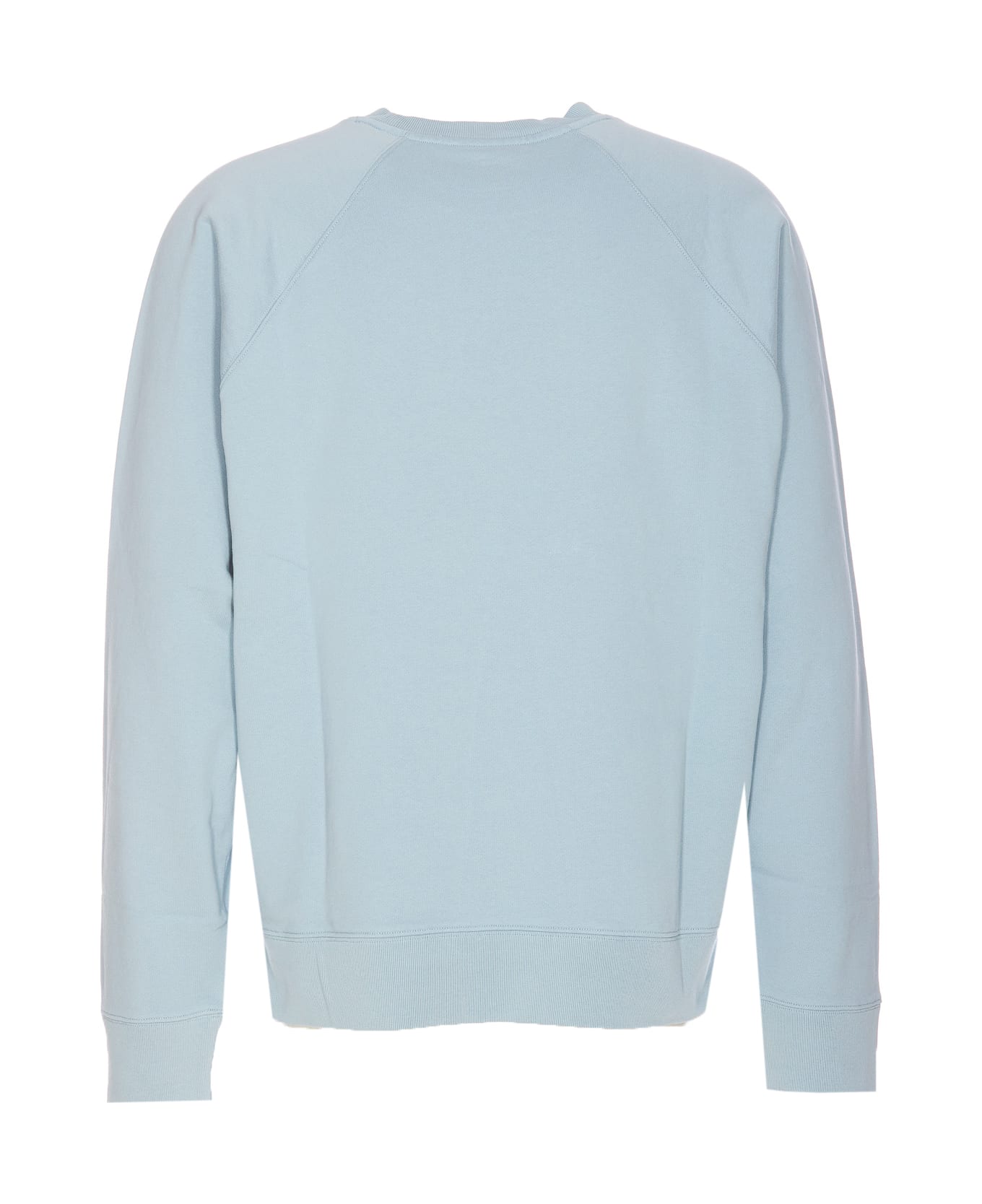 Maison Kitsuné Fox Head Patch Sweatshirt - Blue