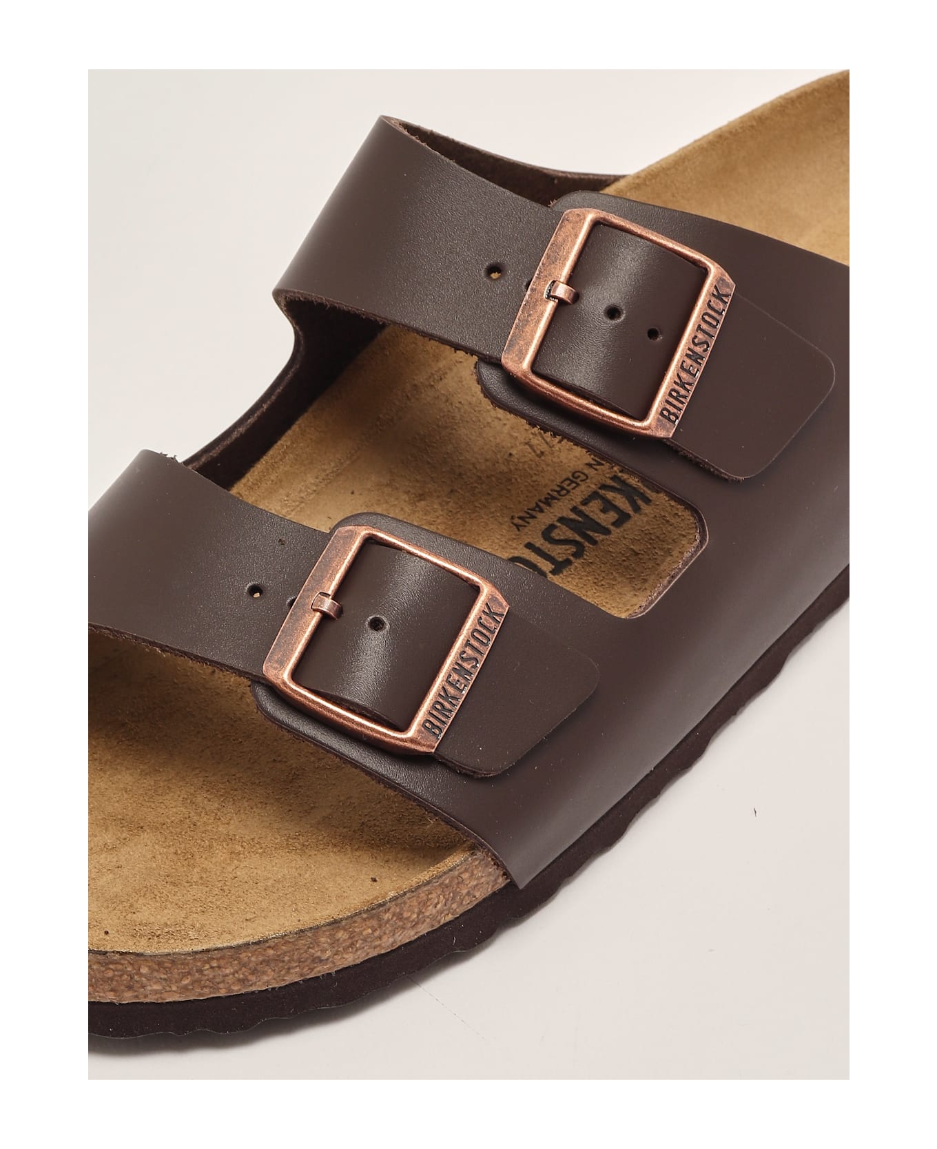 Birkenstock Arizona Pelle Smooth Sandal - MORO その他各種シューズ