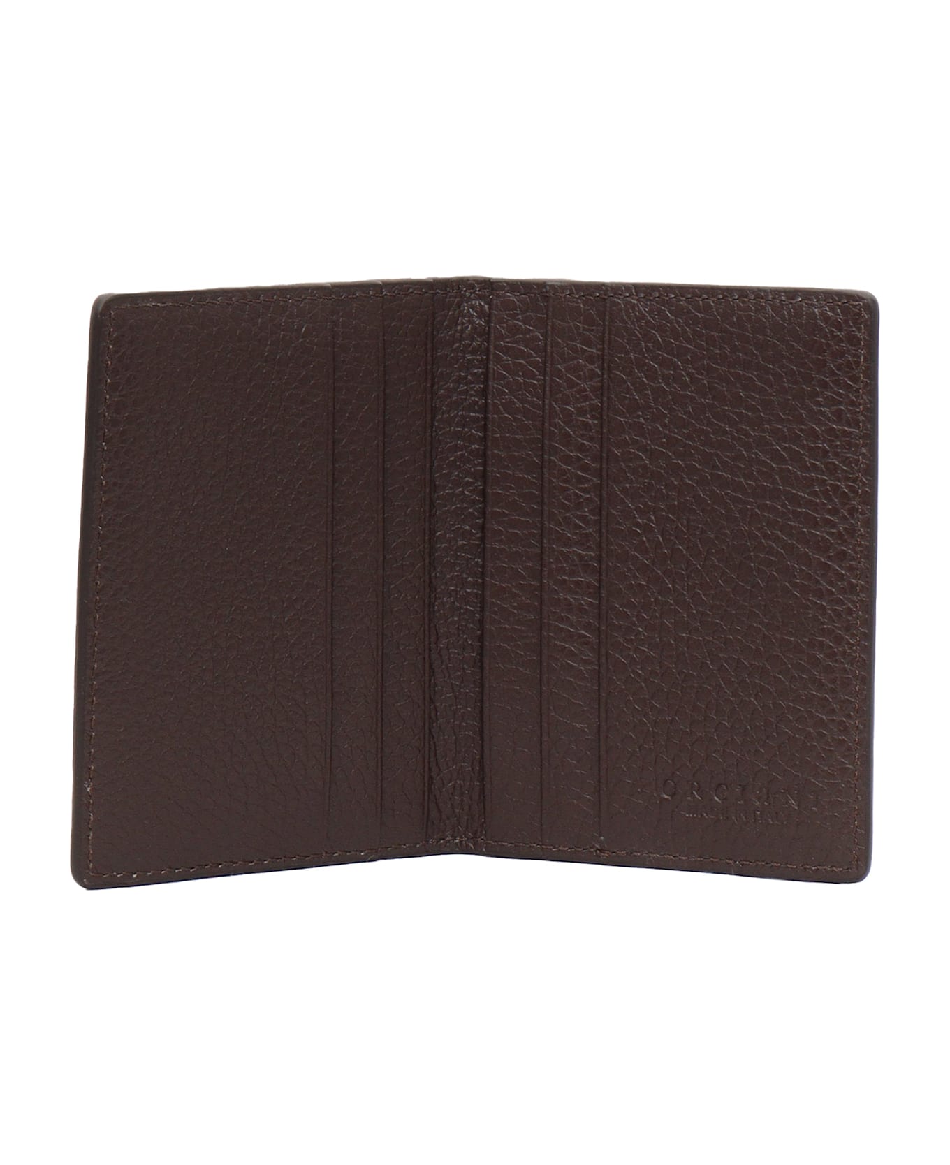 Orciani Coin Purse - BROWN