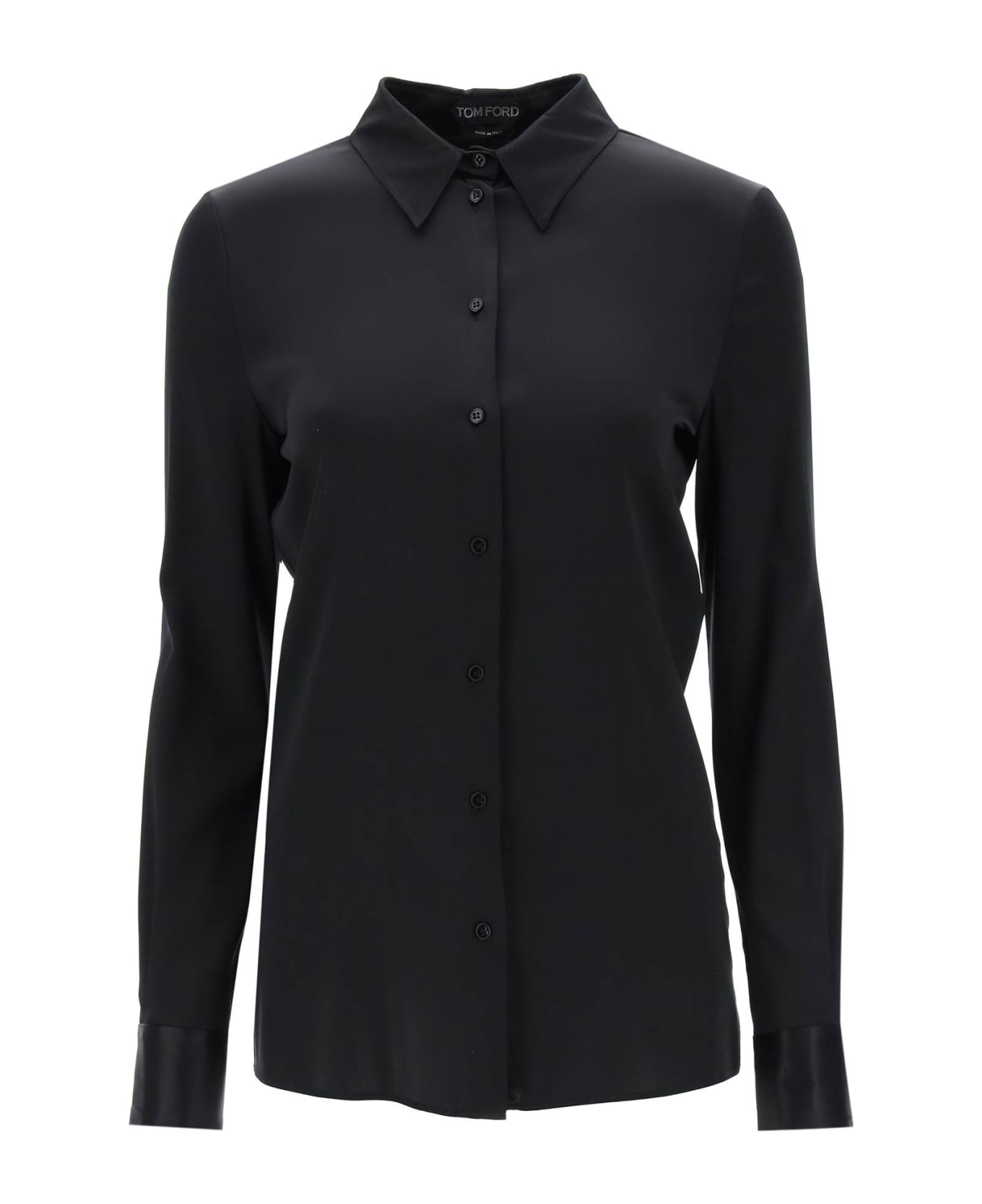 Tom Ford Silk Shirt - black