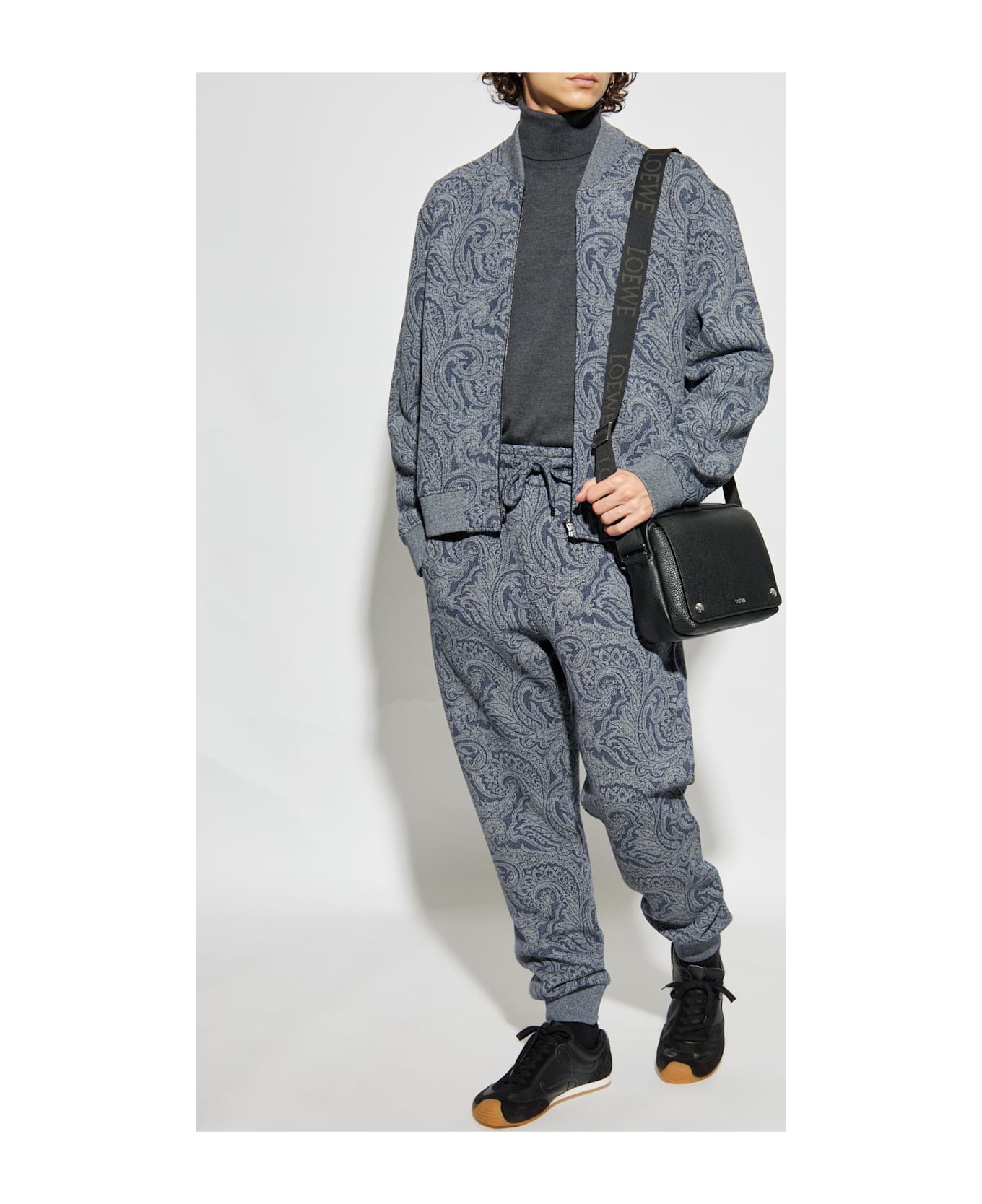 Etro Patterned Sweatshirt - Blue